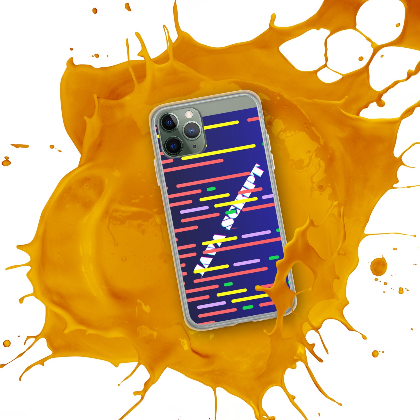 Digital Java Code Text. Computer Software , Java Scrip, CALMNESS DESIGNS, Creative Designer's, Clear Case for iPhone®