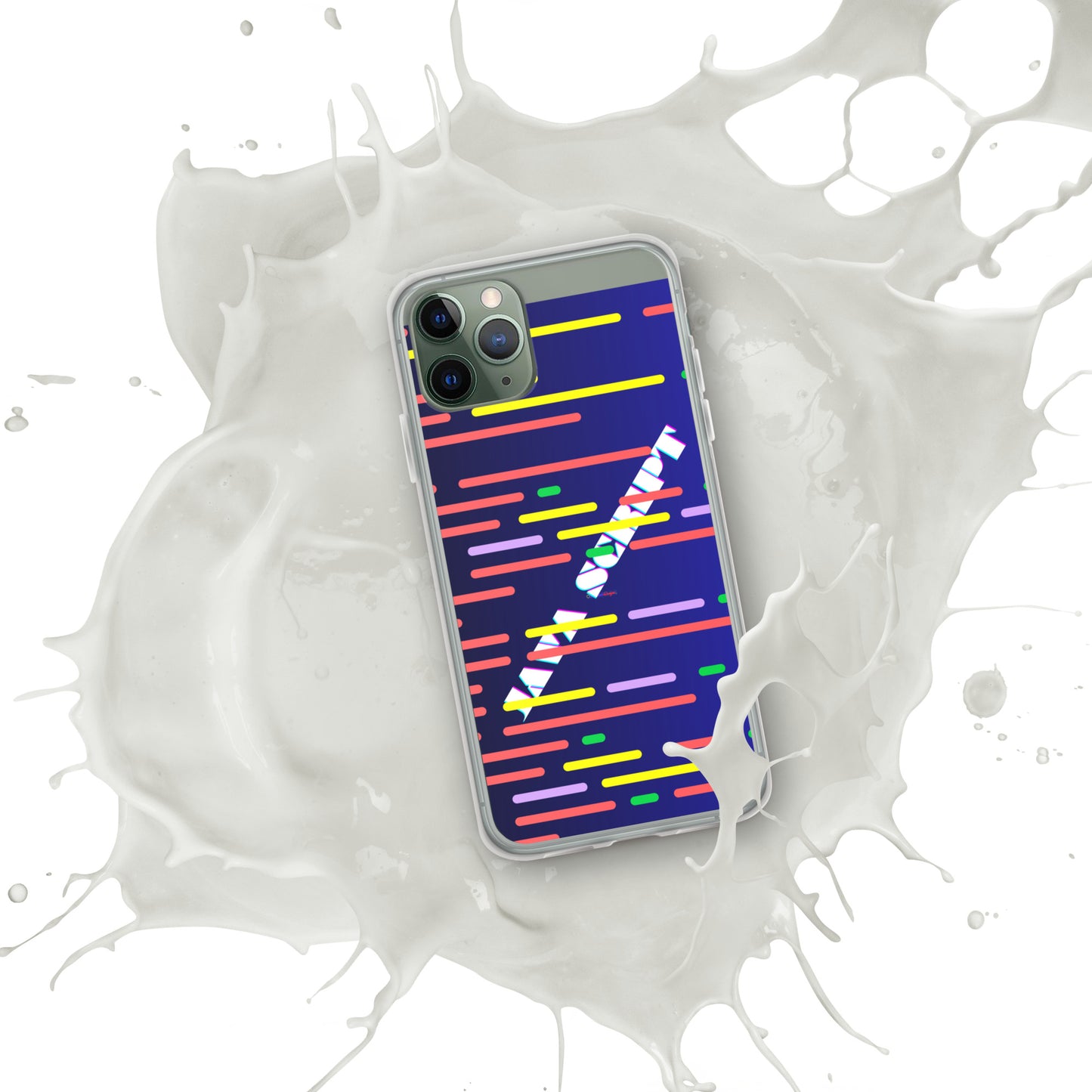 Digital Java Code Text. Computer Software , Java Scrip, CALMNESS DESIGNS, Creative Designer's, Clear Case for iPhone®