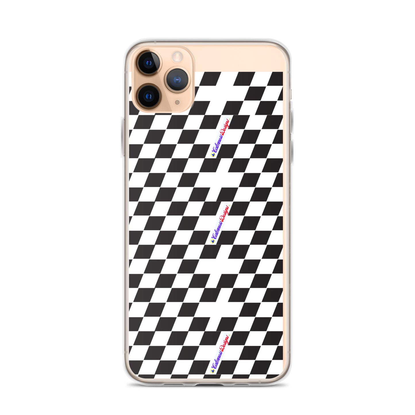 Race Flag Automotive Championship, Calmness Designs, Clear Case for iPhone®