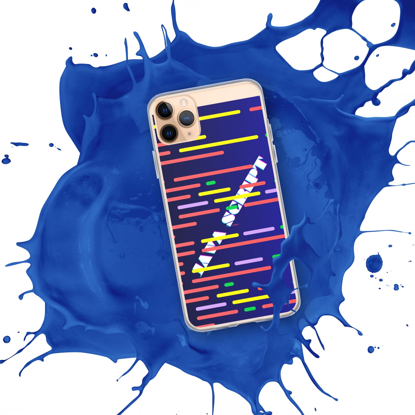Digital Java Code Text. Computer Software , Java Scrip, CALMNESS DESIGNS, Creative Designer's, Clear Case for iPhone®