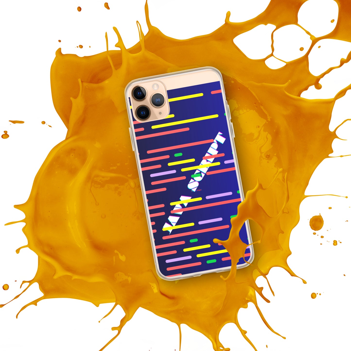 Digital Java Code Text. Computer Software , Java Scrip, CALMNESS DESIGNS, Creative Designer's, Clear Case for iPhone®