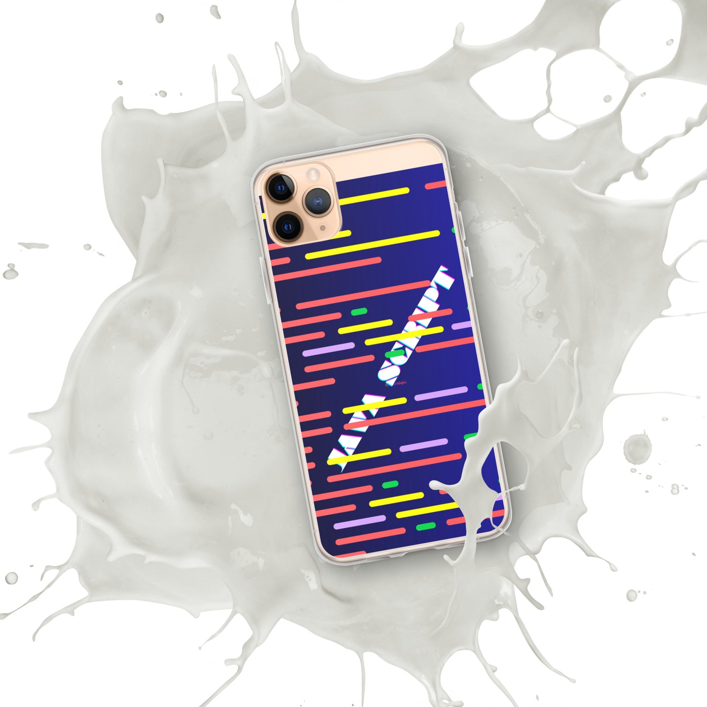 Digital Java Code Text. Computer Software , Java Scrip, CALMNESS DESIGNS, Creative Designer's, Clear Case for iPhone®