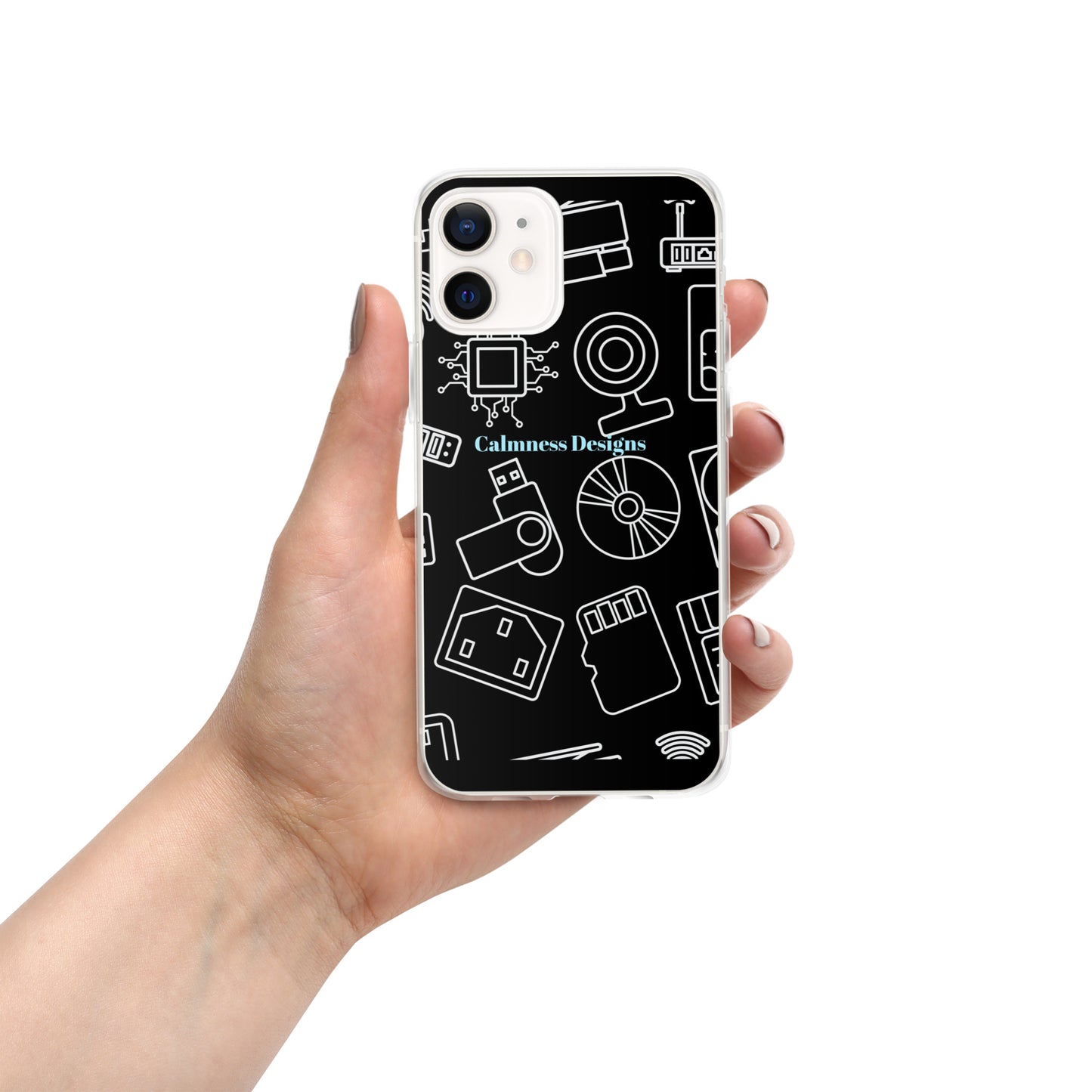 Computer Hardware's, Calmness Designs, Creative Designs, Clear Case for iPhone®