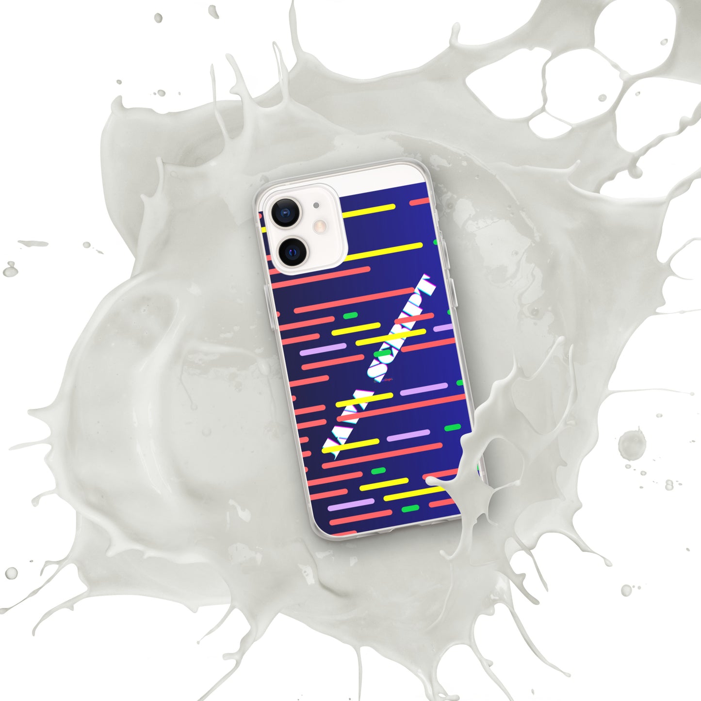 Digital Java Code Text. Computer Software , Java Scrip, CALMNESS DESIGNS, Creative Designer's, Clear Case for iPhone®