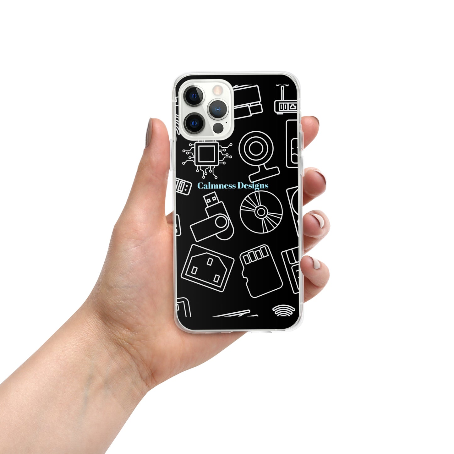 Computer Hardware's, Calmness Designs, Creative Designs, Clear Case for iPhone®