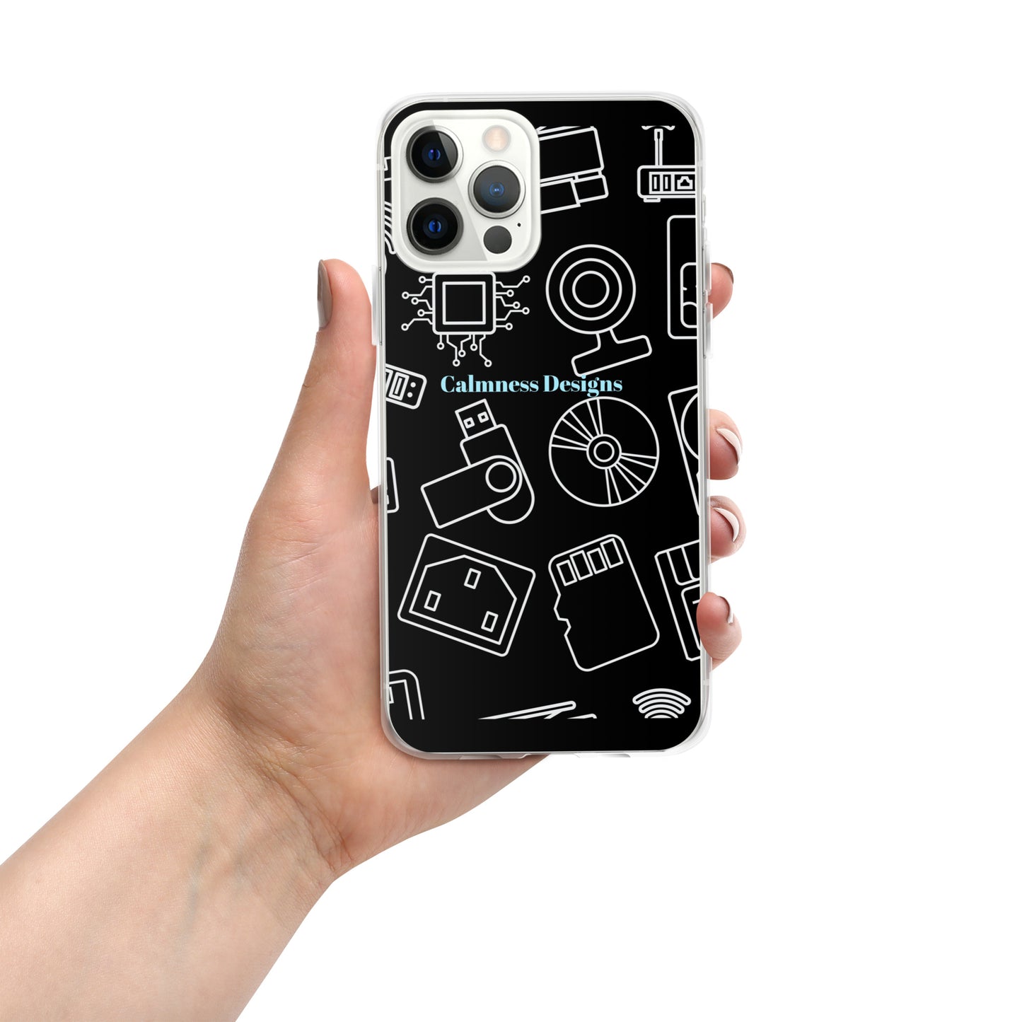 Computer Hardware's, Calmness Designs, Creative Designs, Clear Case for iPhone®