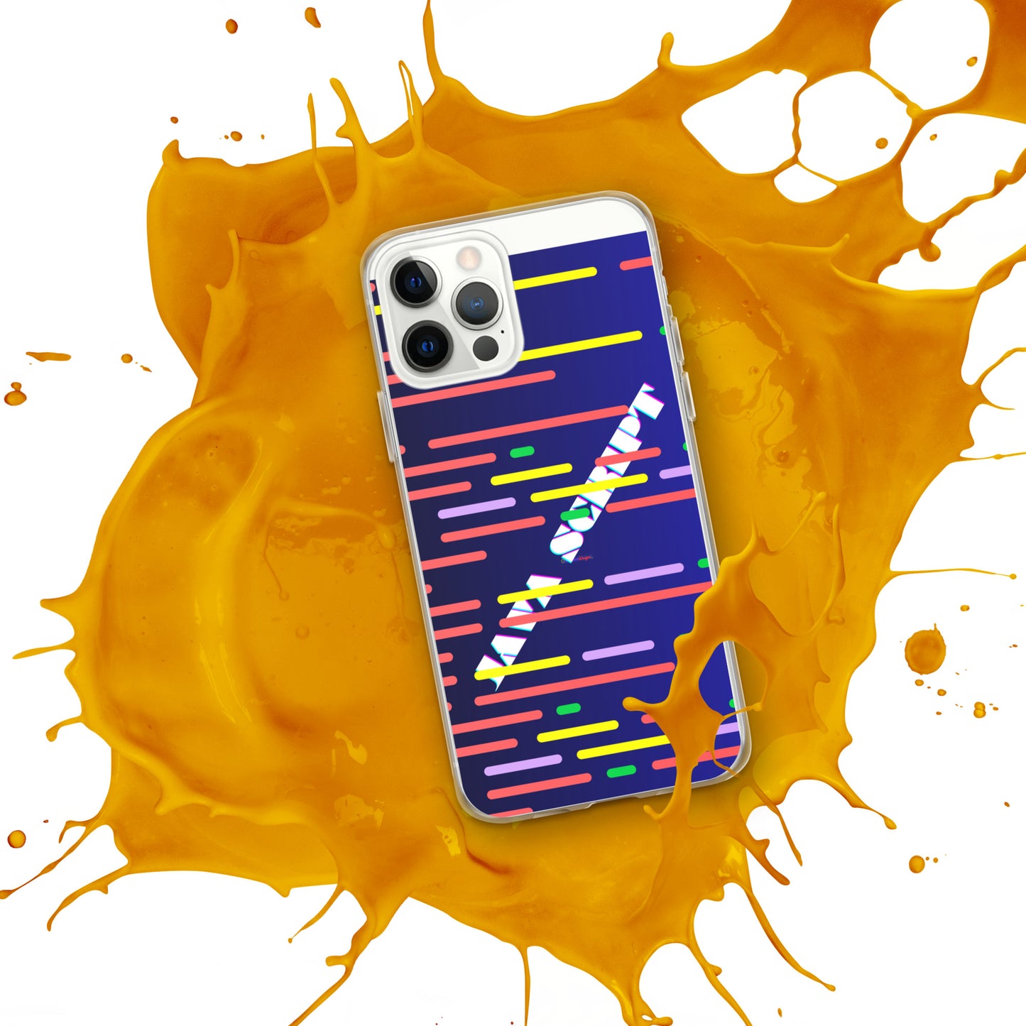 Digital Java Code Text. Computer Software , Java Scrip, CALMNESS DESIGNS, Creative Designer's, Clear Case for iPhone®
