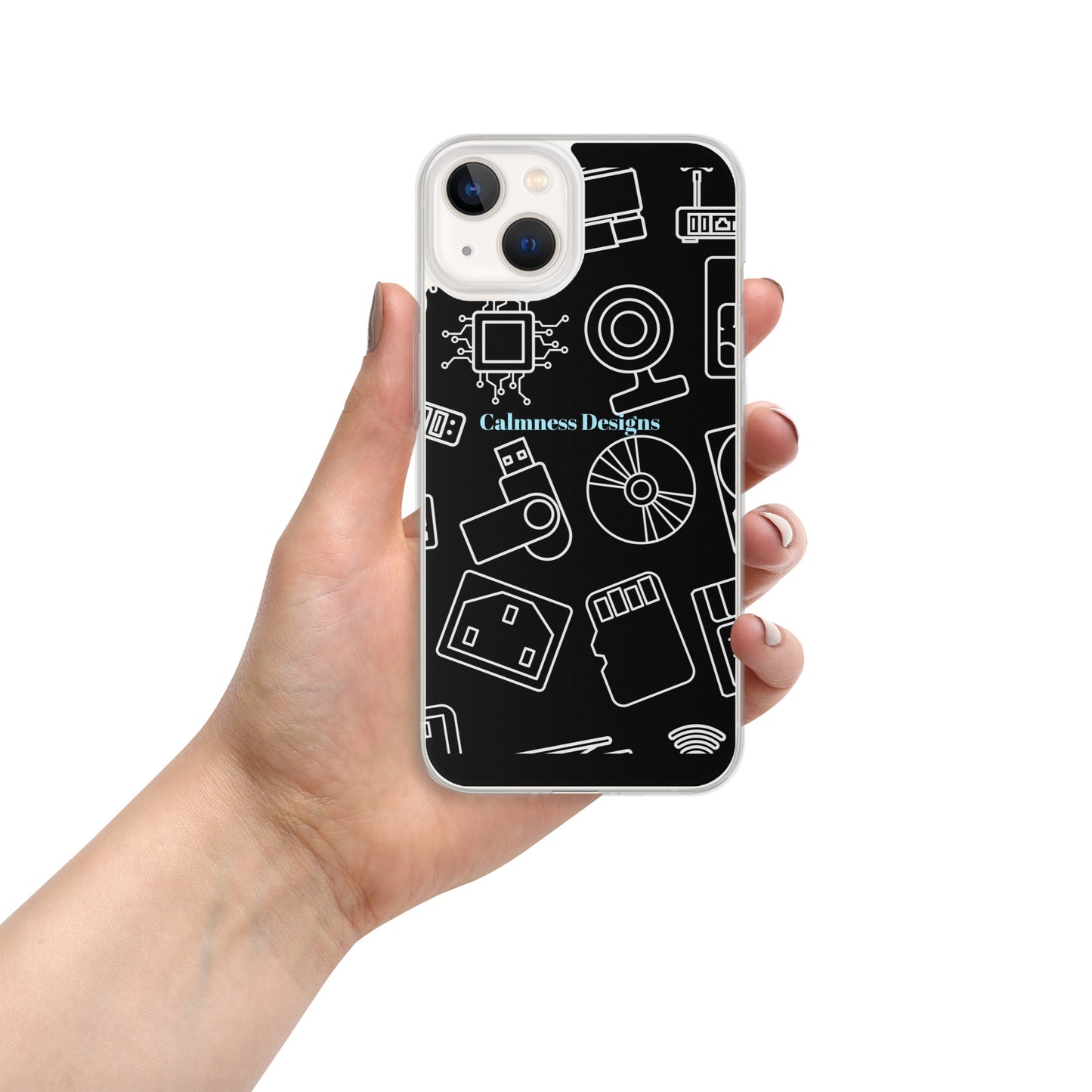 Computer Hardware's, Calmness Designs, Creative Designs, Clear Case for iPhone®