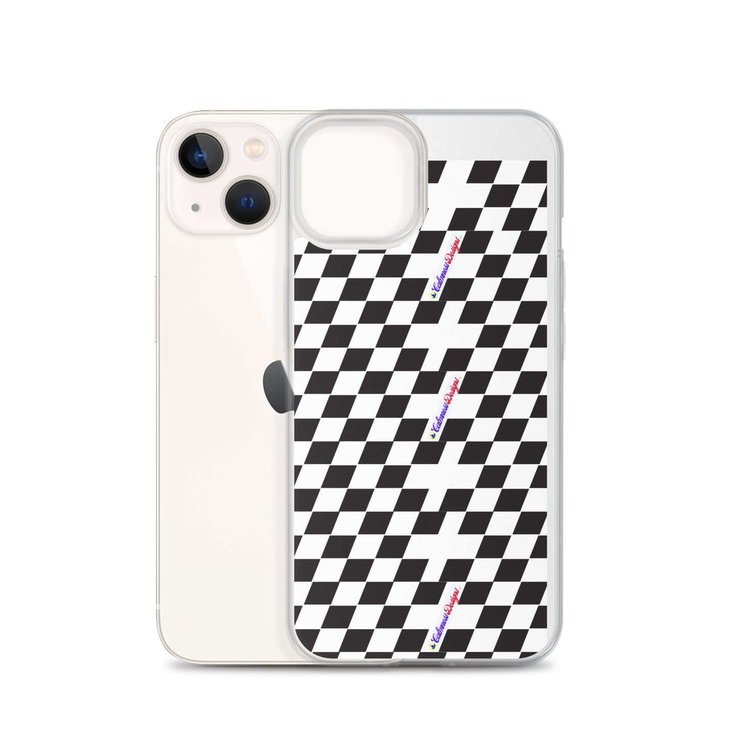 Race Flag Automotive Championship, Calmness Designs, Clear Case for iPhone®
