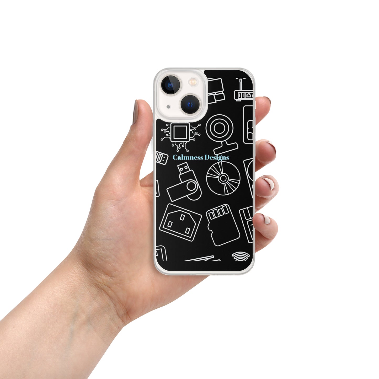 Computer Hardware's, Calmness Designs, Creative Designs, Clear Case for iPhone®
