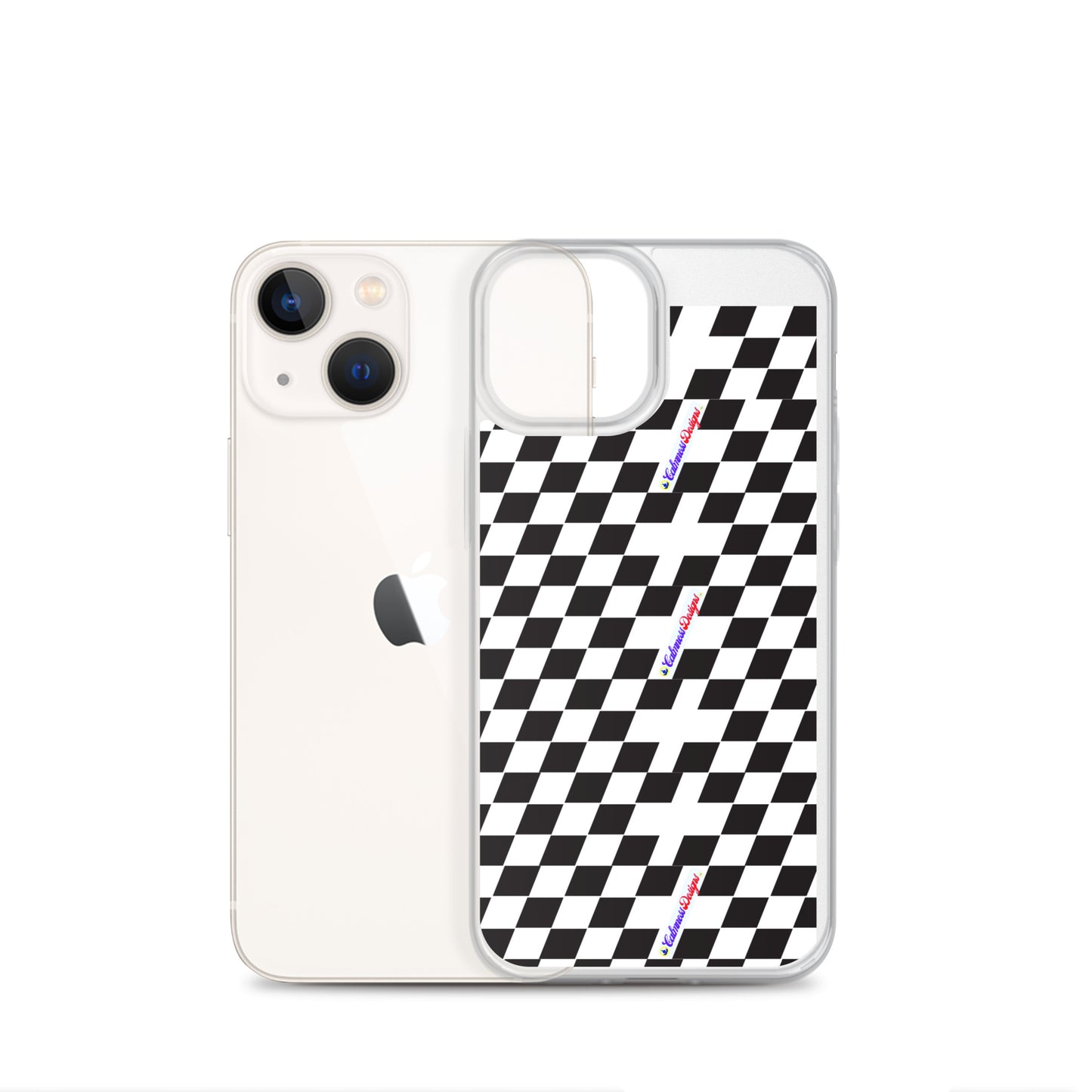 Race Flag Automotive Championship, Calmness Designs, Clear Case for iPhone®