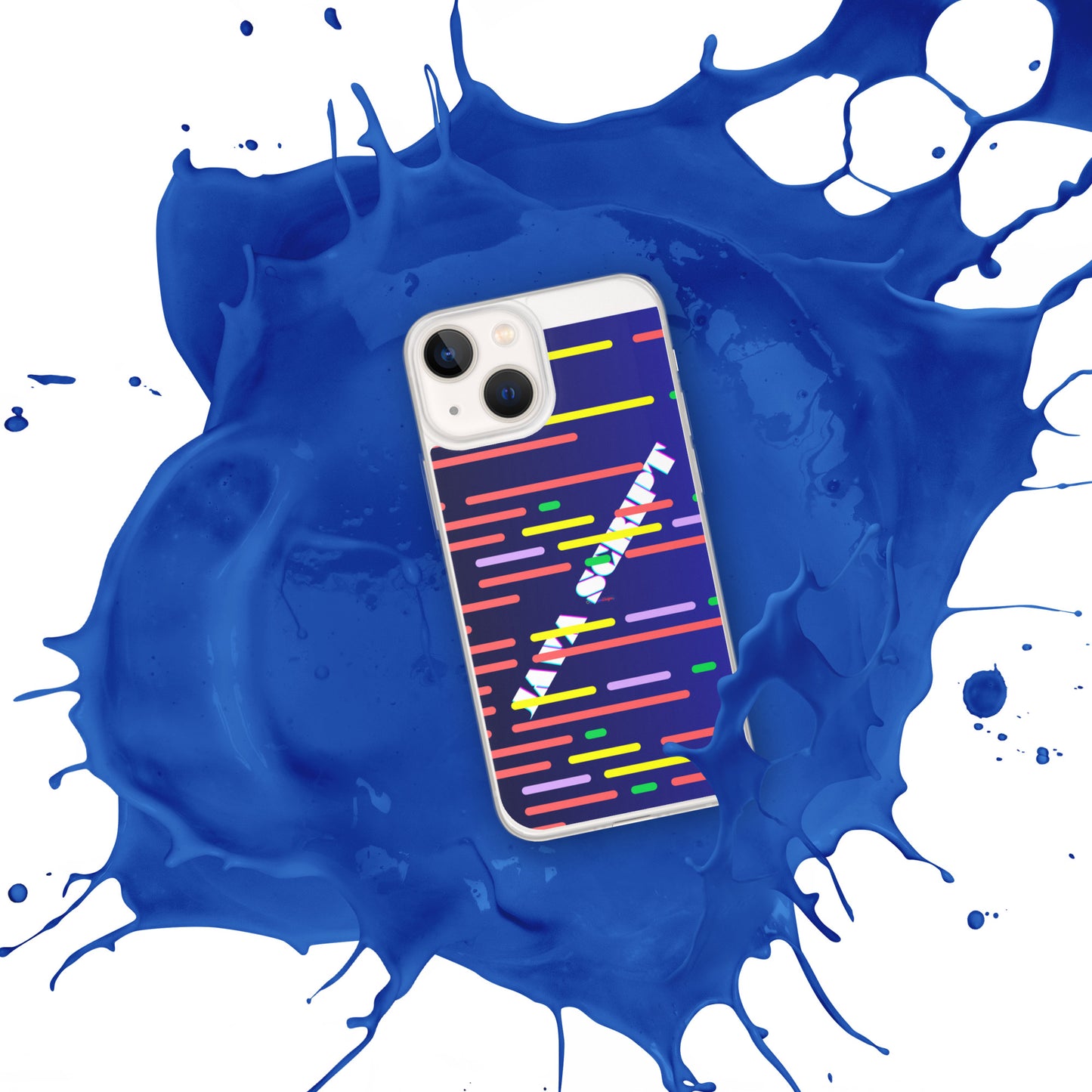 Digital Java Code Text. Computer Software , Java Scrip, CALMNESS DESIGNS, Creative Designer's, Clear Case for iPhone®