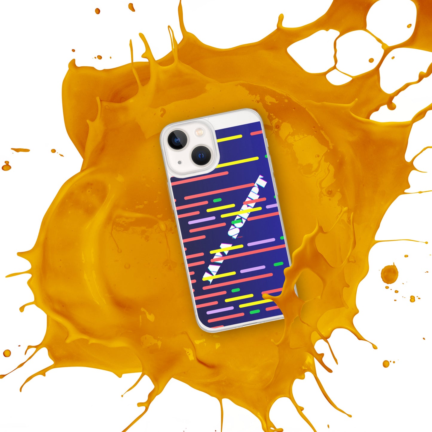 Digital Java Code Text. Computer Software , Java Scrip, CALMNESS DESIGNS, Creative Designer's, Clear Case for iPhone®