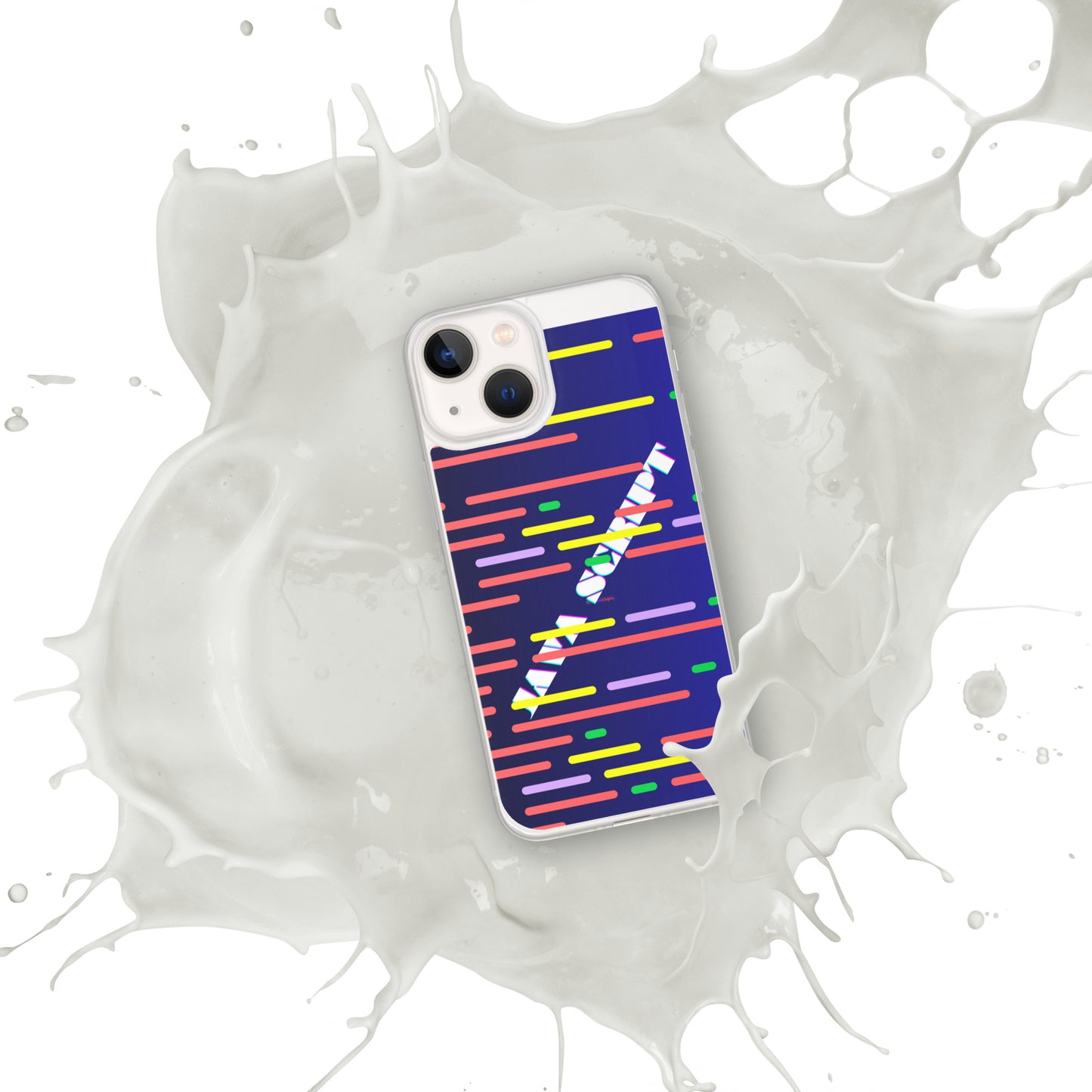 Digital Java Code Text. Computer Software , Java Scrip, CALMNESS DESIGNS, Creative Designer's, Clear Case for iPhone®
