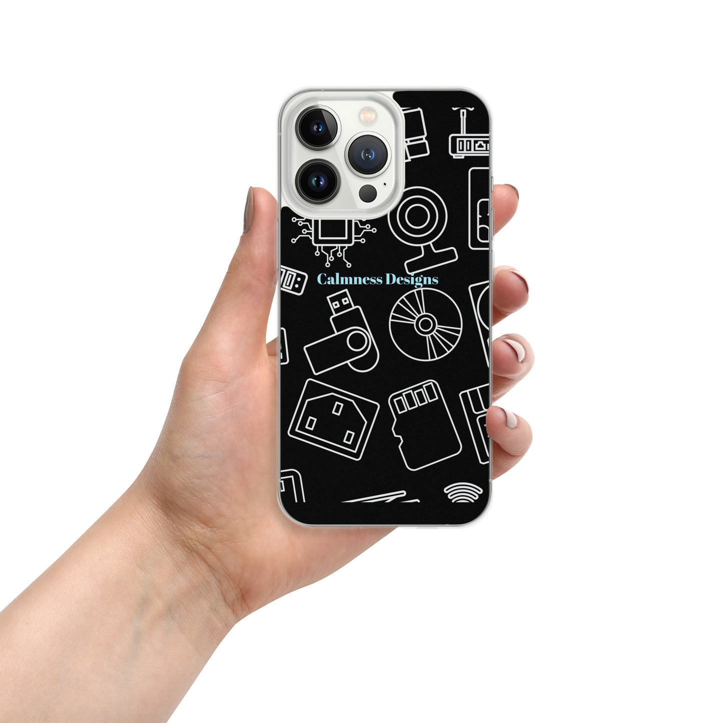 Computer Hardware's, Calmness Designs, Creative Designs, Clear Case for iPhone®