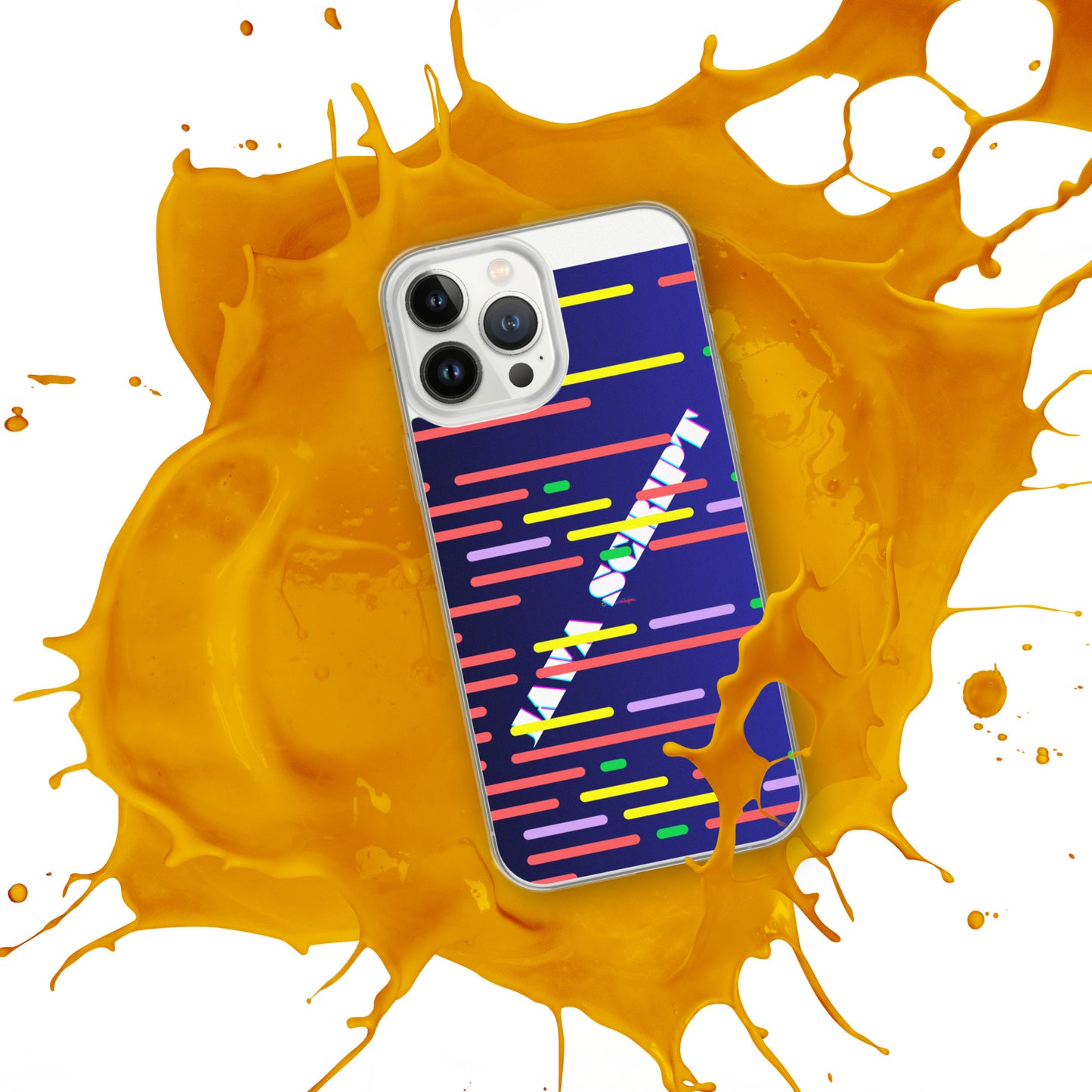 Digital Java Code Text. Computer Software , Java Scrip, CALMNESS DESIGNS, Creative Designer's, Clear Case for iPhone®