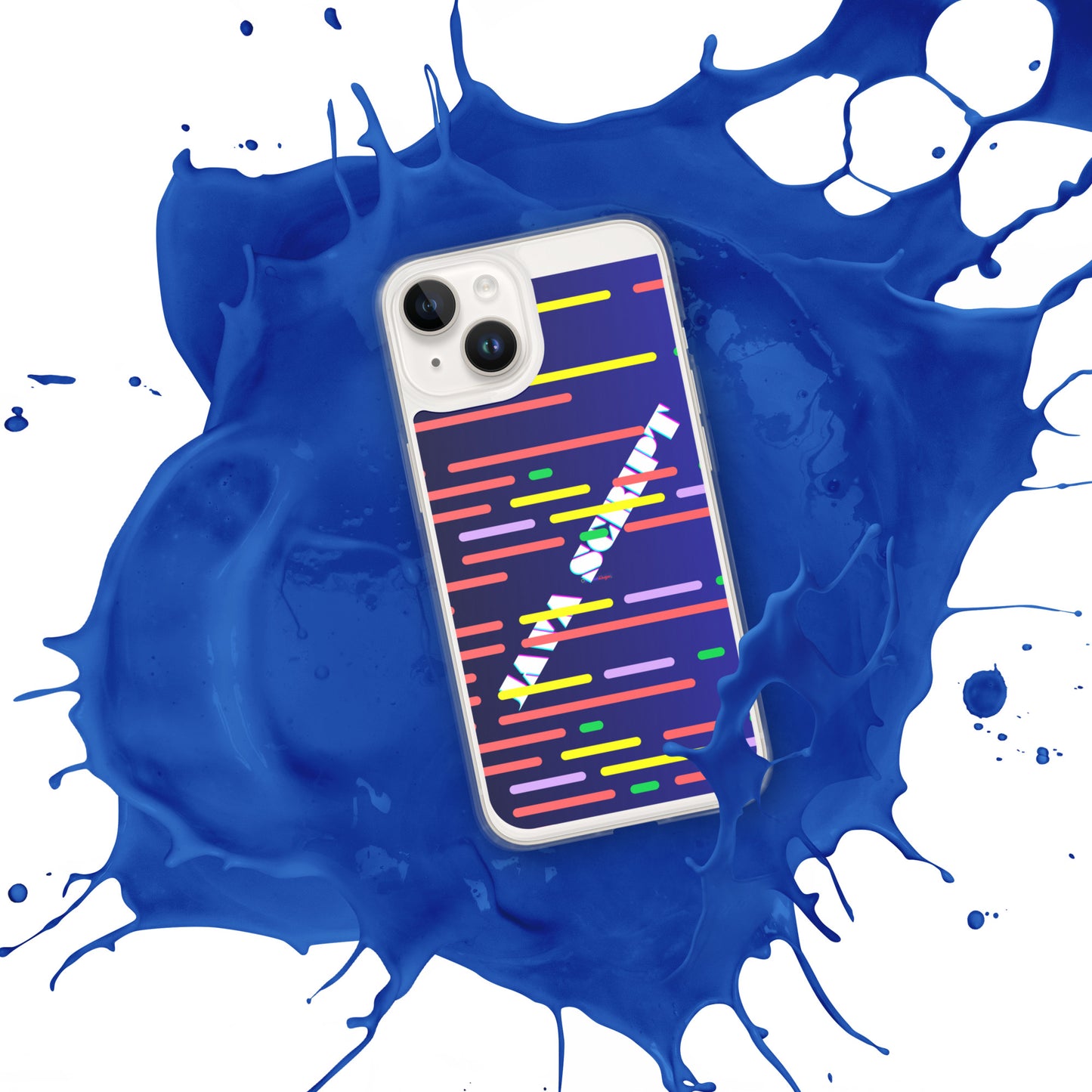 Digital Java Code Text. Computer Software , Java Scrip, CALMNESS DESIGNS, Creative Designer's, Clear Case for iPhone®