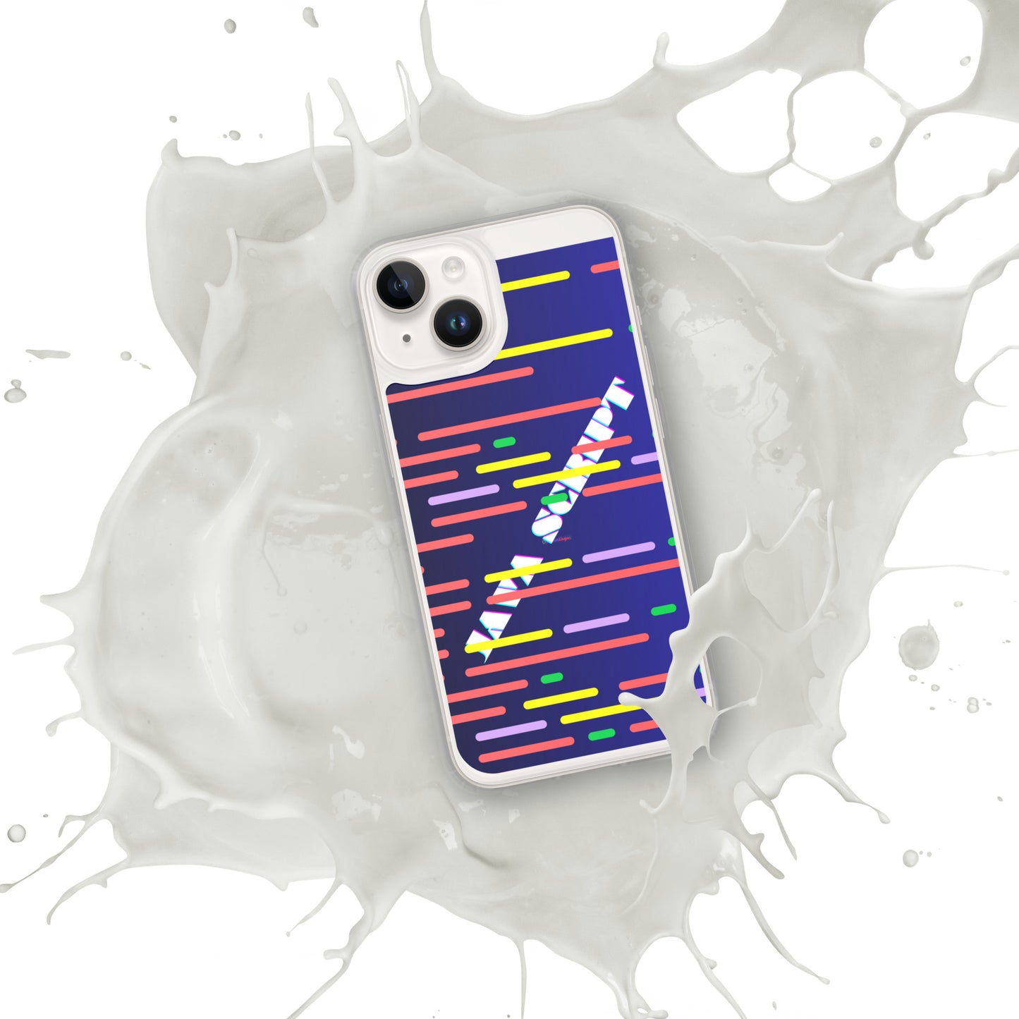 Digital Java Code Text. Computer Software , Java Scrip, CALMNESS DESIGNS, Creative Designer's, Clear Case for iPhone®