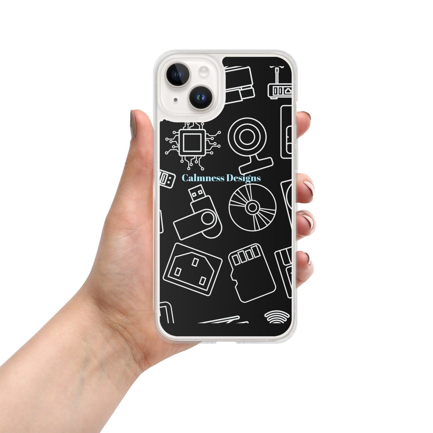 Computer Hardware's, Calmness Designs, Creative Designs, Clear Case for iPhone®