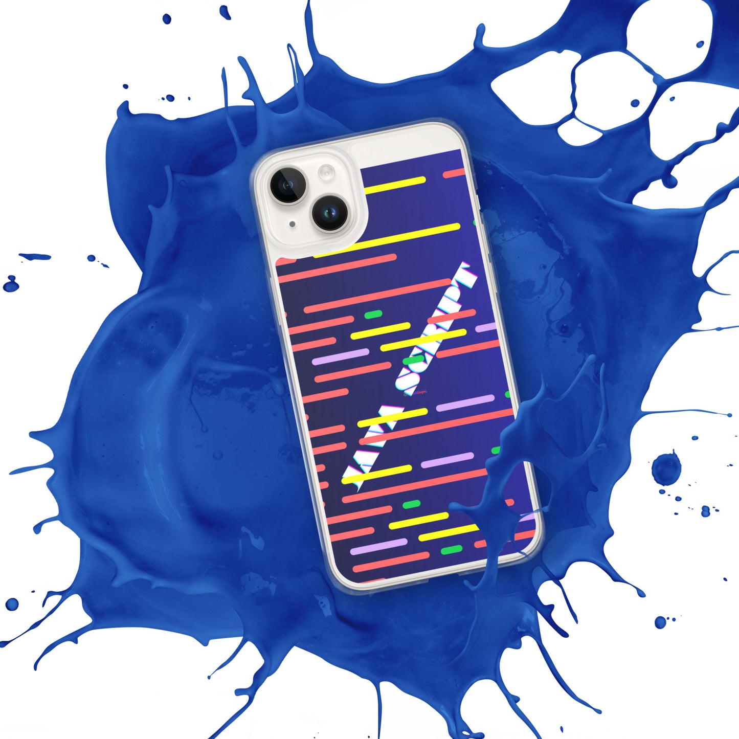 Digital Java Code Text. Computer Software , Java Scrip, CALMNESS DESIGNS, Creative Designer's, Clear Case for iPhone®