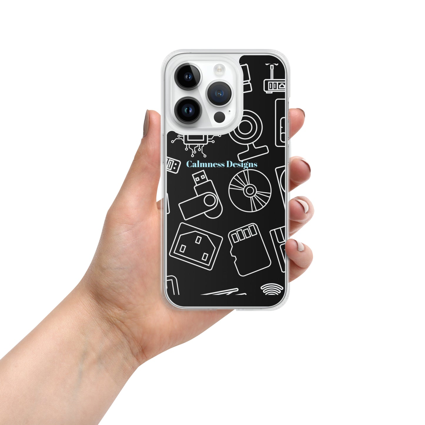 Computer Hardware's, Calmness Designs, Creative Designs, Clear Case for iPhone®