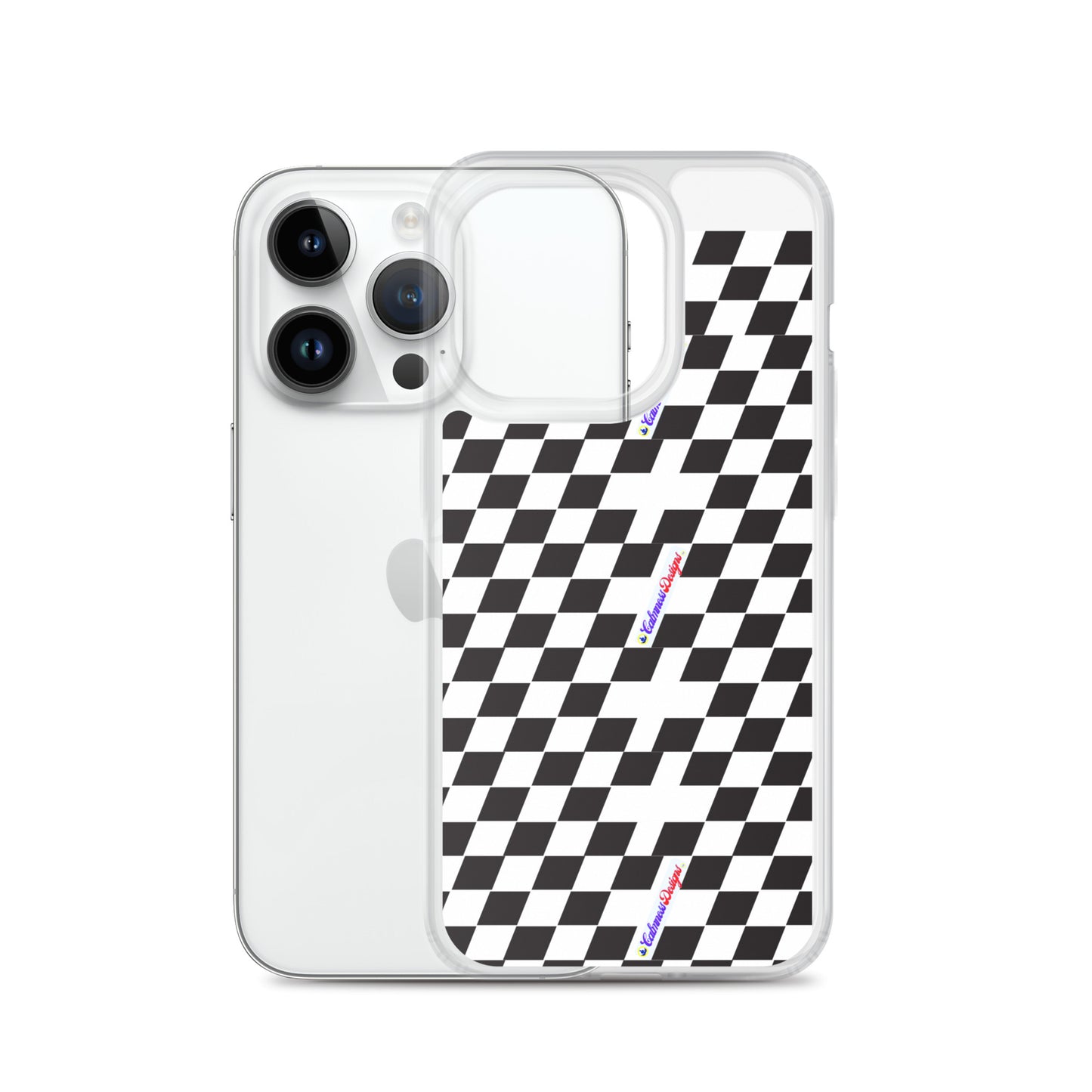 Race Flag Automotive Championship, Calmness Designs, Clear Case for iPhone®