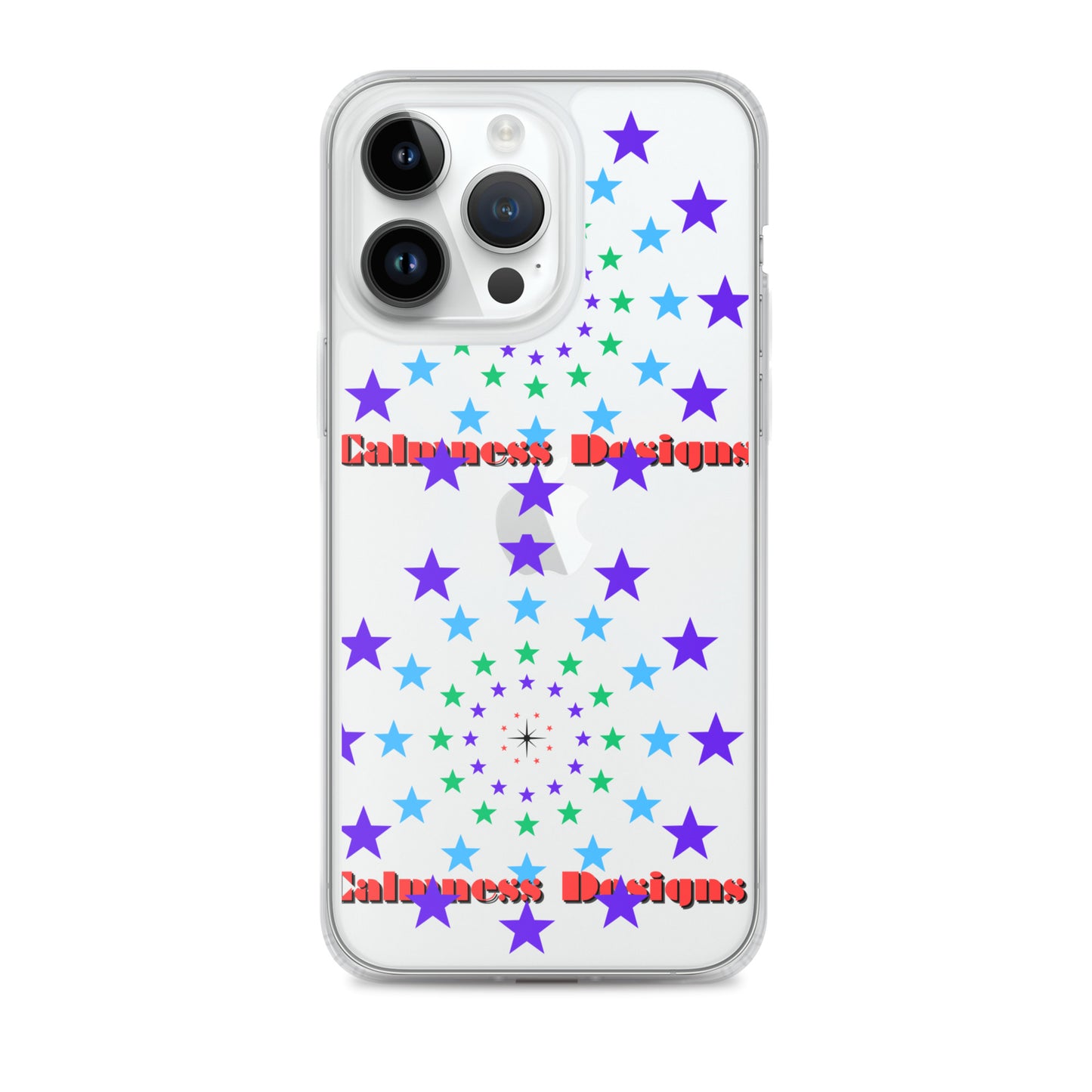 Stars Circle Icon, Calmness Designs, Clear Case for iPhone®