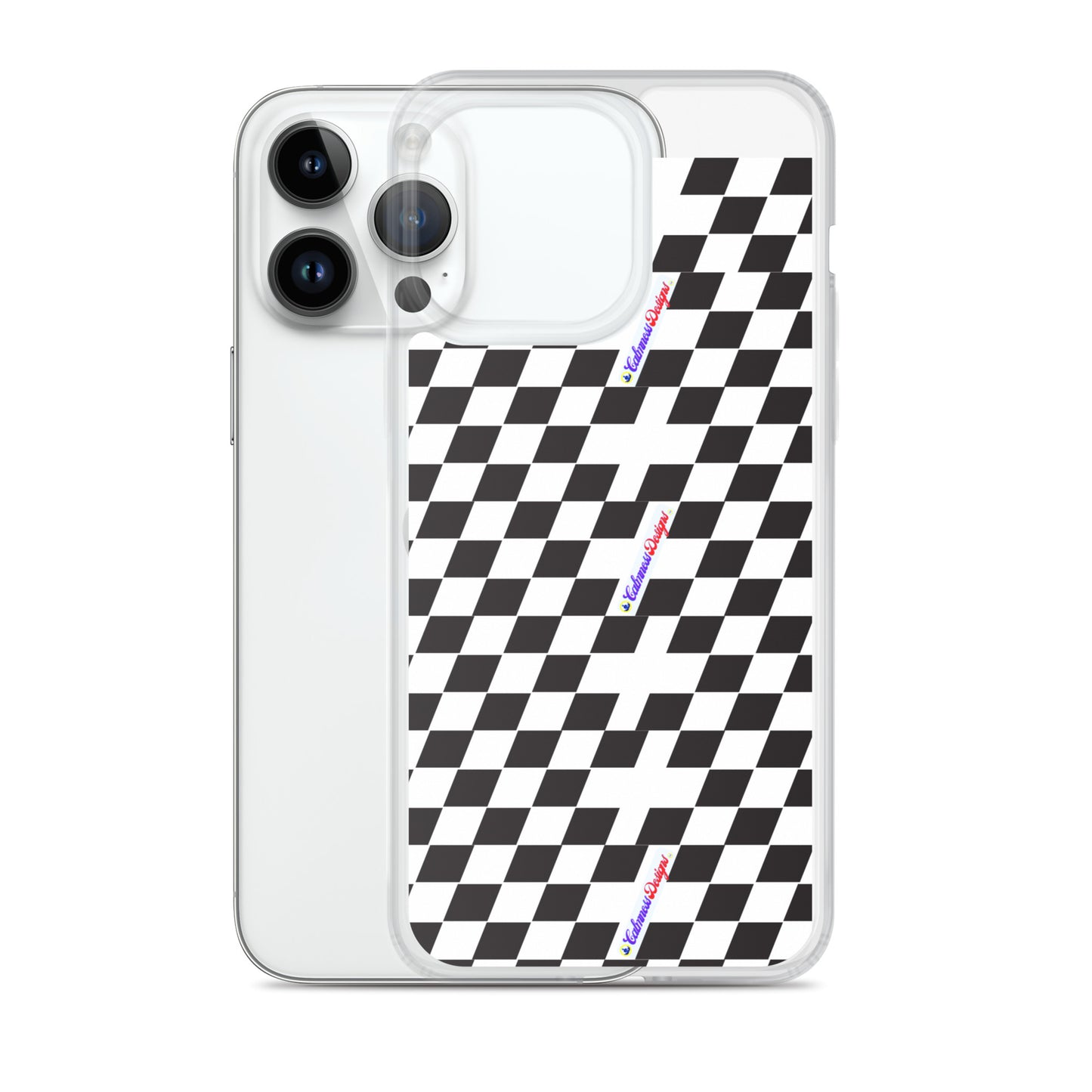 Race Flag Automotive Championship, Calmness Designs, Clear Case for iPhone®