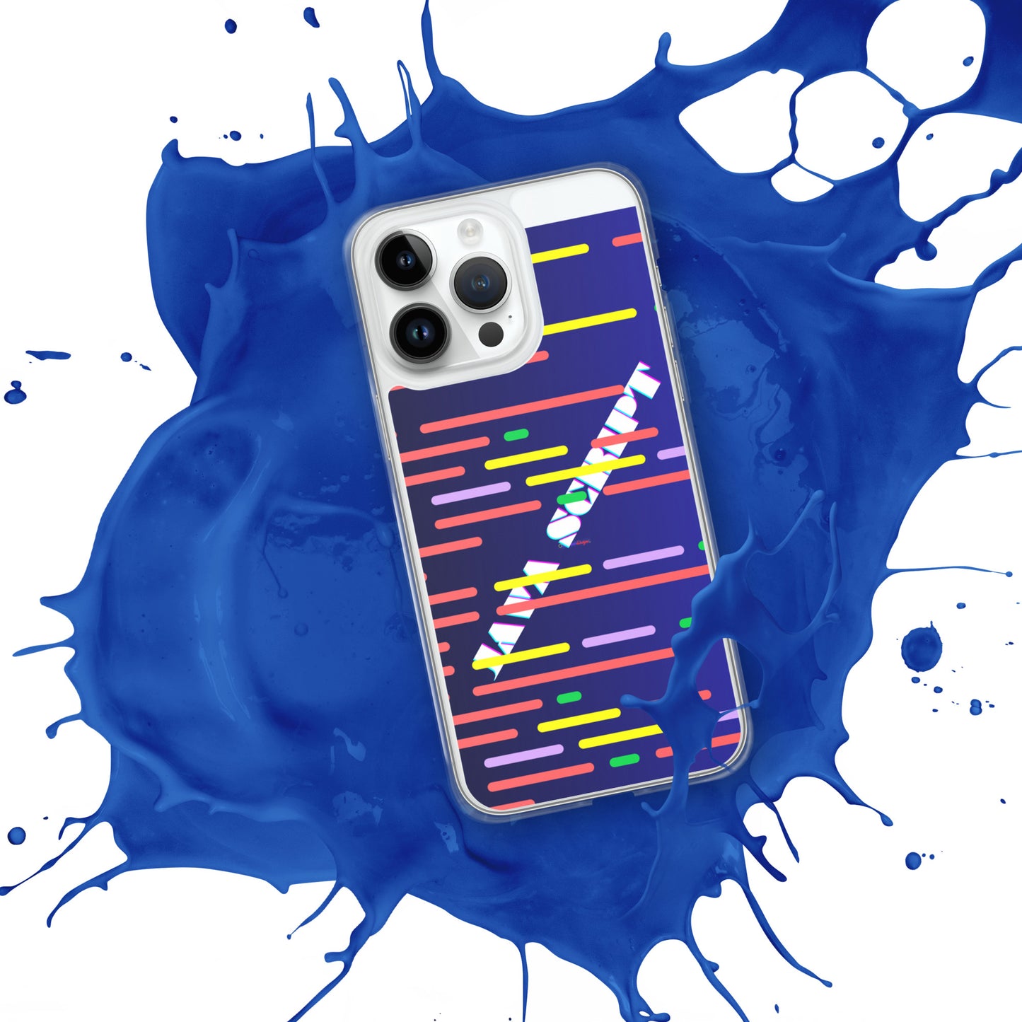 Digital Java Code Text. Computer Software , Java Scrip, CALMNESS DESIGNS, Creative Designer's, Clear Case for iPhone®