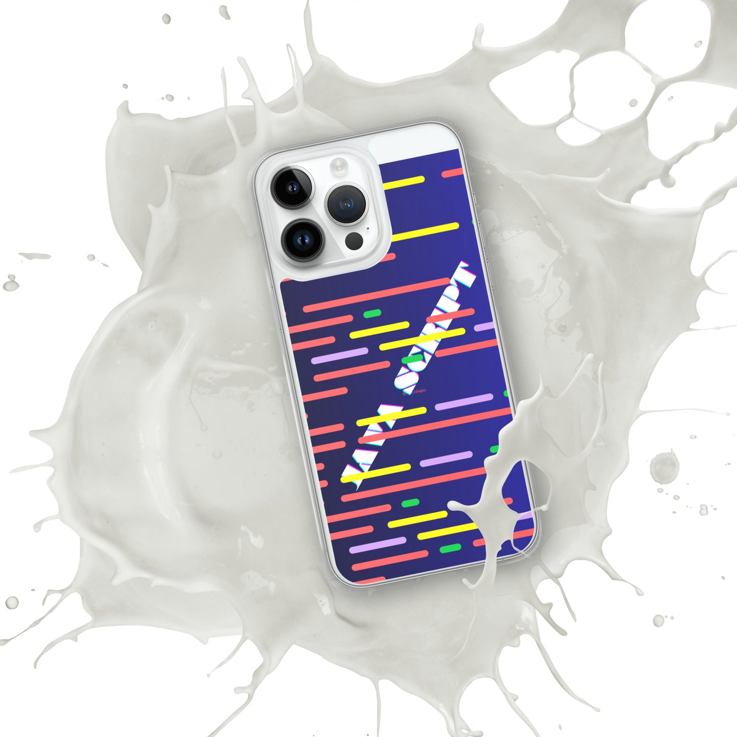 Digital Java Code Text. Computer Software , Java Scrip, CALMNESS DESIGNS, Creative Designer's, Clear Case for iPhone®