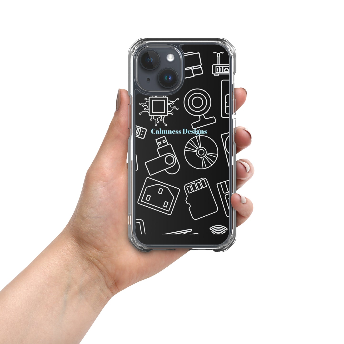 Computer Hardware's, Calmness Designs, Creative Designs, Clear Case for iPhone®