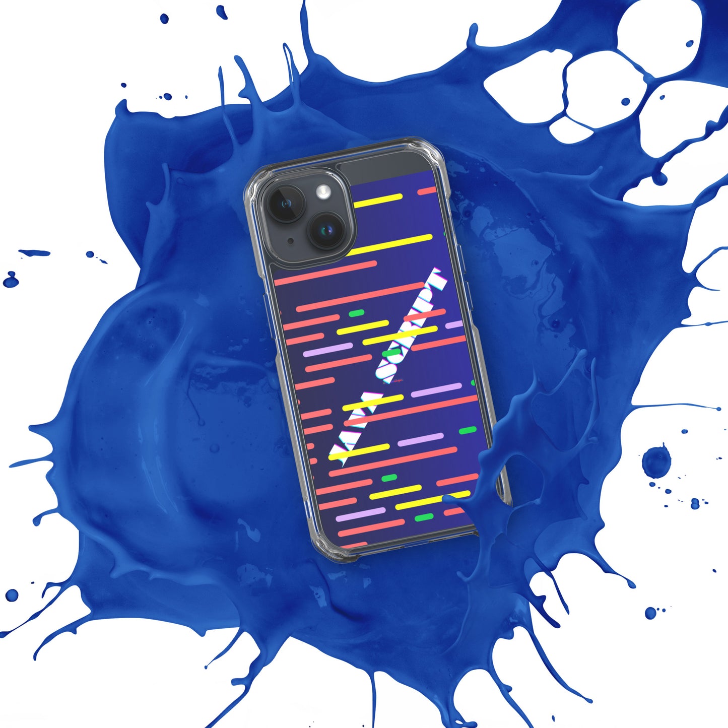 Digital Java Code Text. Computer Software , Java Scrip, CALMNESS DESIGNS, Creative Designer's, Clear Case for iPhone®