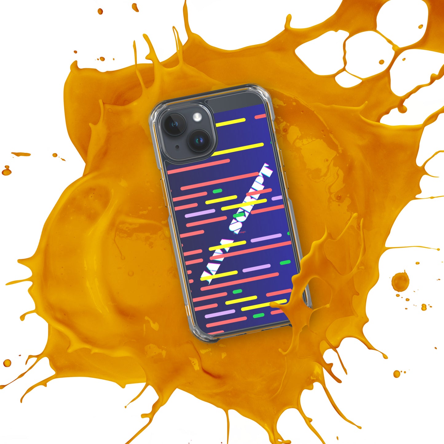Digital Java Code Text. Computer Software , Java Scrip, CALMNESS DESIGNS, Creative Designer's, Clear Case for iPhone®