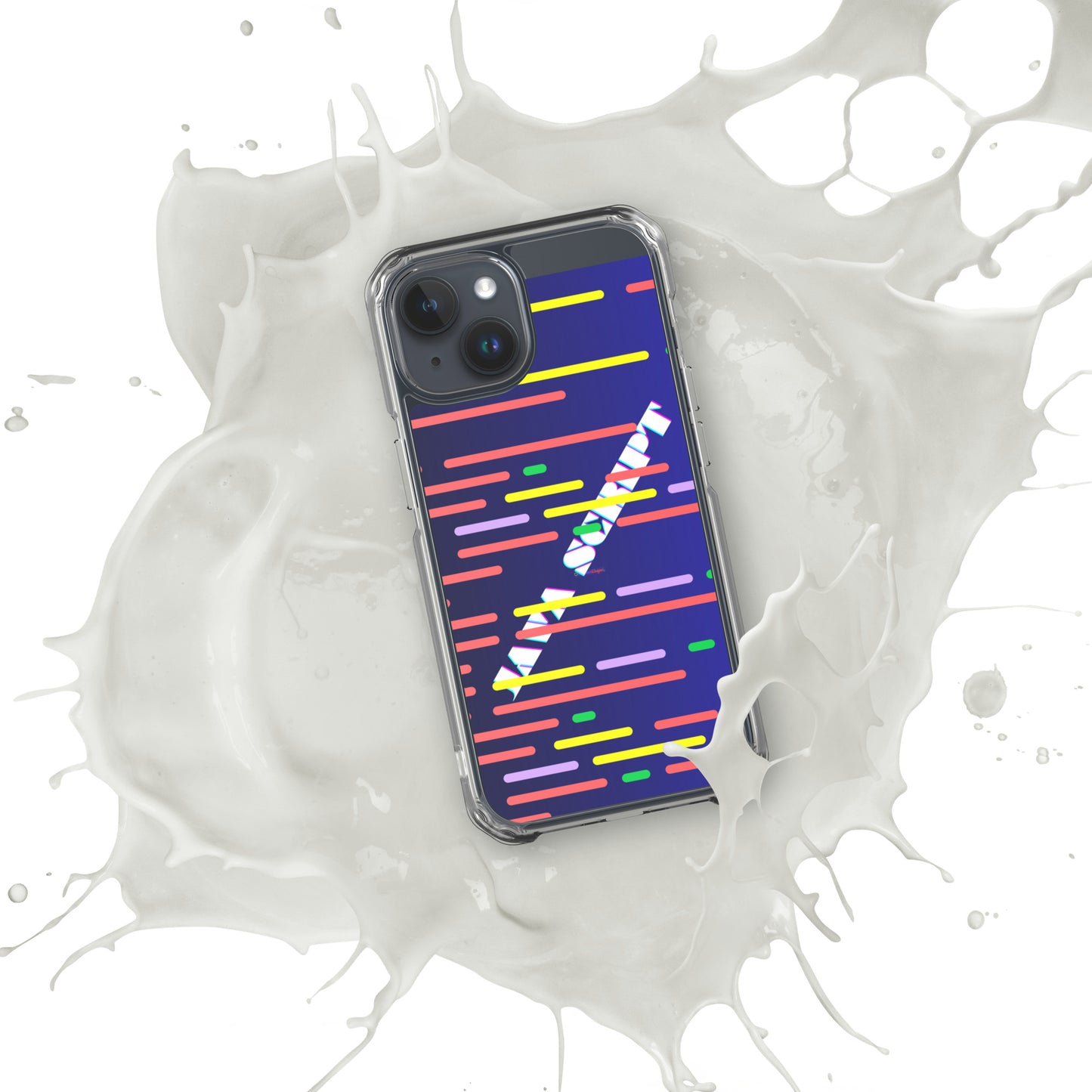 Digital Java Code Text. Computer Software , Java Scrip, CALMNESS DESIGNS, Creative Designer's, Clear Case for iPhone®