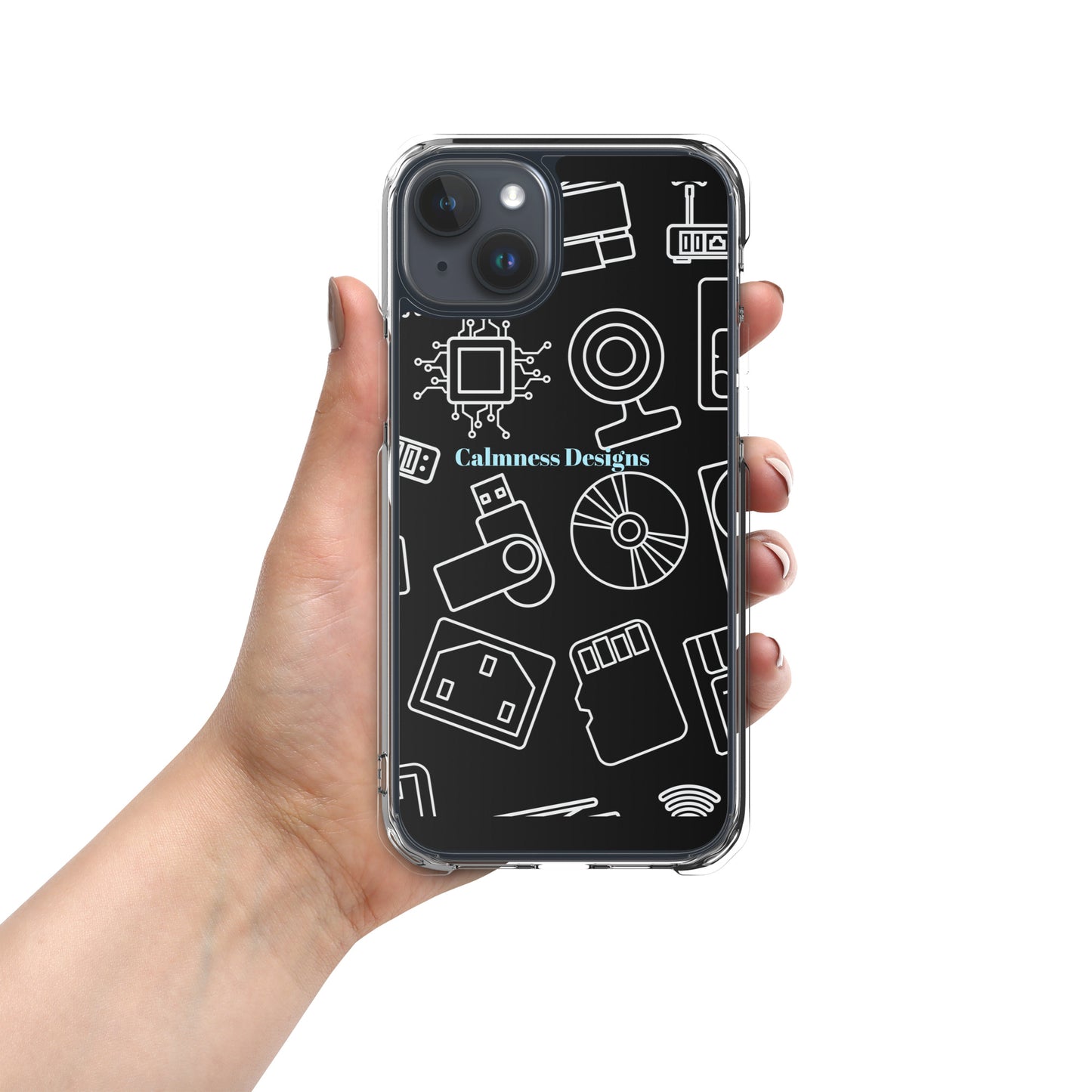 Computer Hardware's, Calmness Designs, Creative Designs, Clear Case for iPhone®