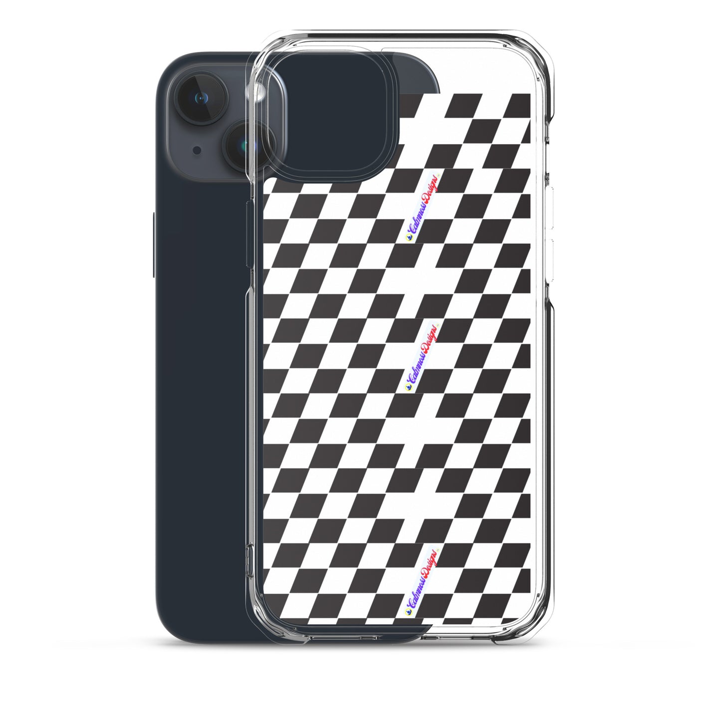 Race Flag Automotive Championship, Calmness Designs, Clear Case for iPhone®