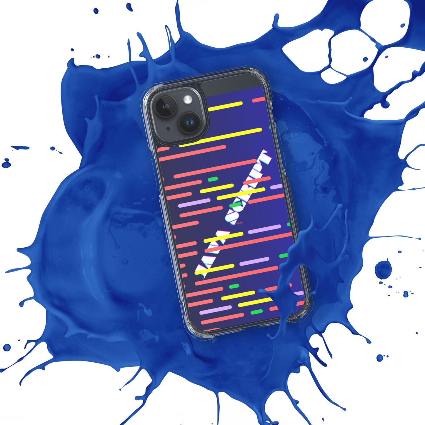 Digital Java Code Text. Computer Software , Java Scrip, CALMNESS DESIGNS, Creative Designer's, Clear Case for iPhone®