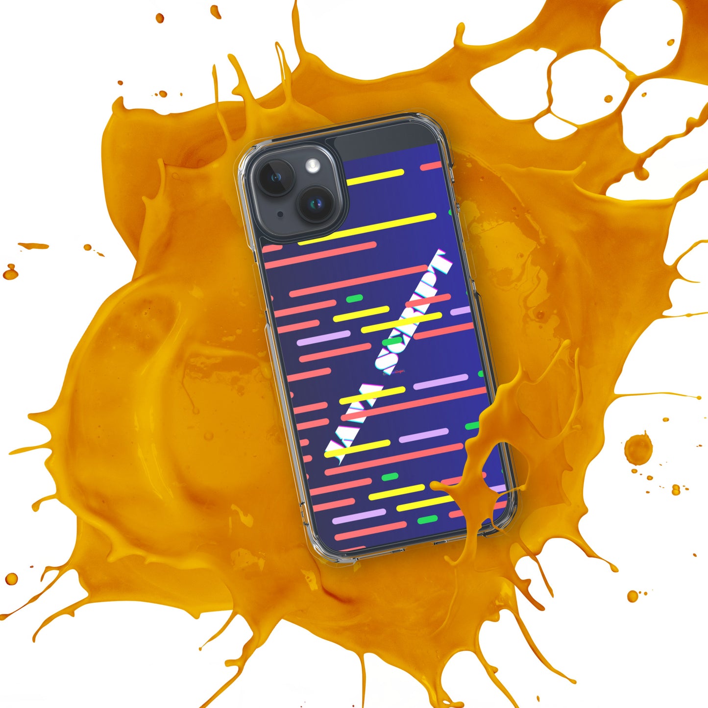 Digital Java Code Text. Computer Software , Java Scrip, CALMNESS DESIGNS, Creative Designer's, Clear Case for iPhone®