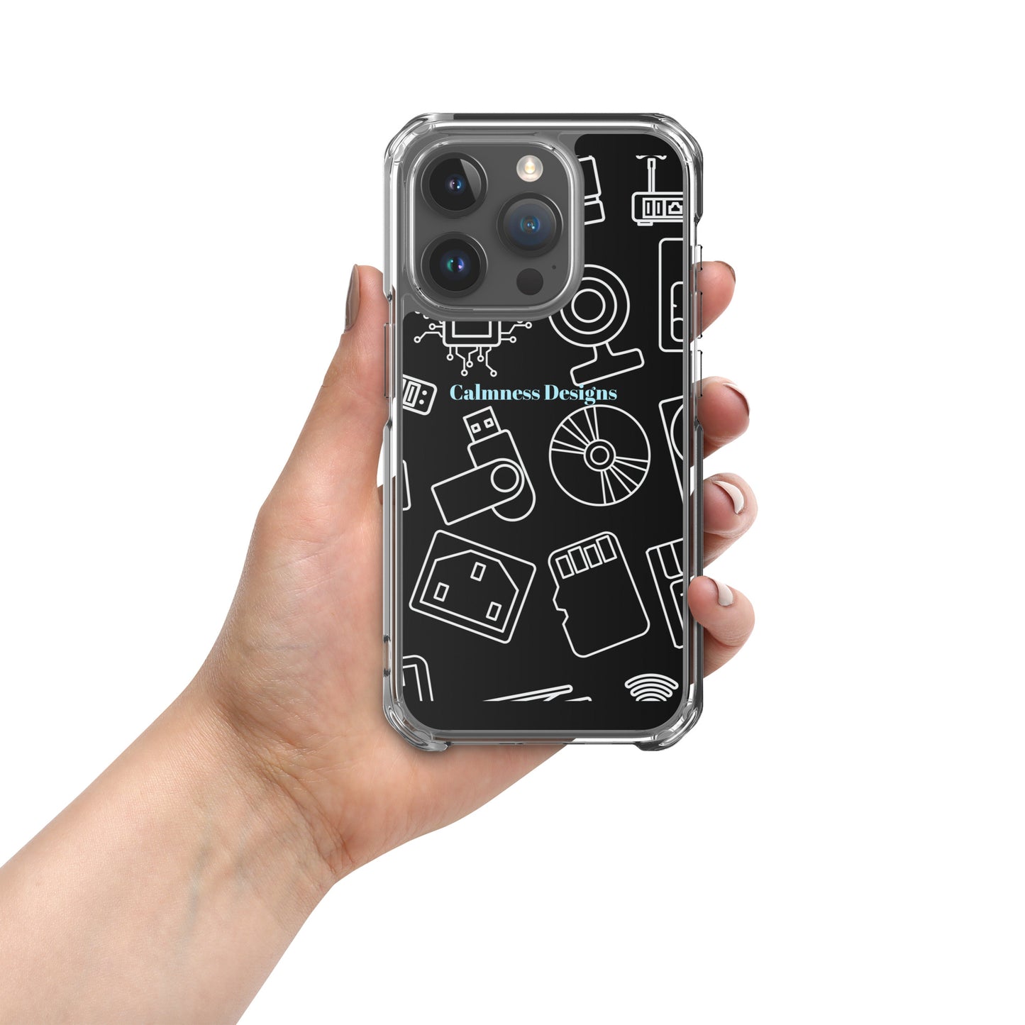 Computer Hardware's, Calmness Designs, Creative Designs, Clear Case for iPhone®