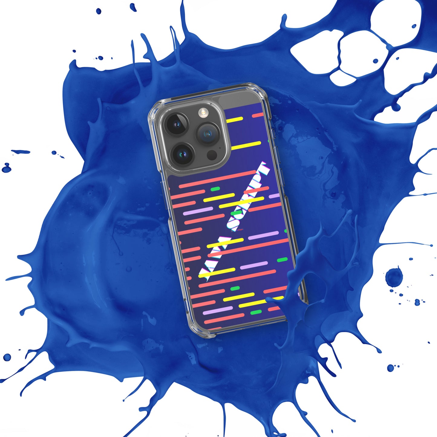 Digital Java Code Text. Computer Software , Java Scrip, CALMNESS DESIGNS, Creative Designer's, Clear Case for iPhone®