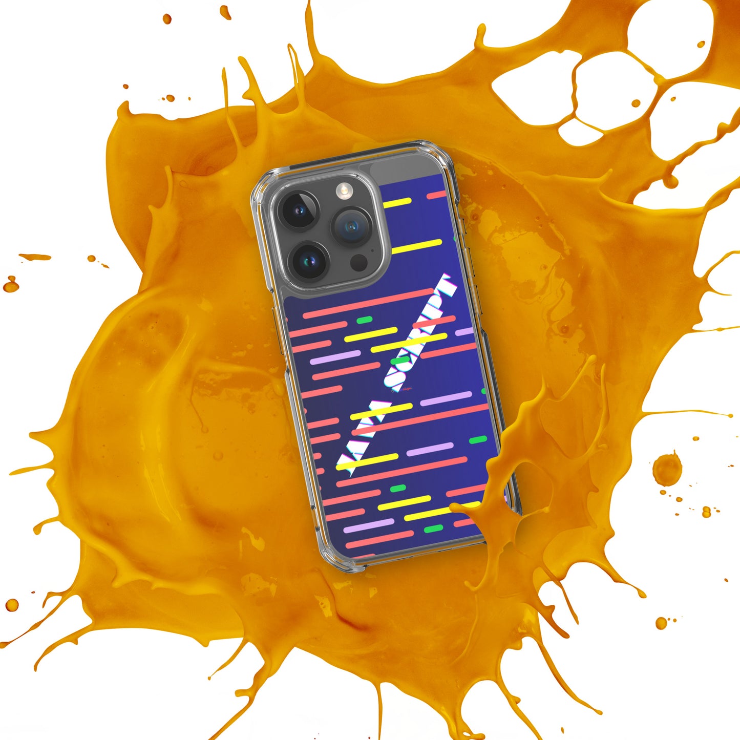 Digital Java Code Text. Computer Software , Java Scrip, CALMNESS DESIGNS, Creative Designer's, Clear Case for iPhone®