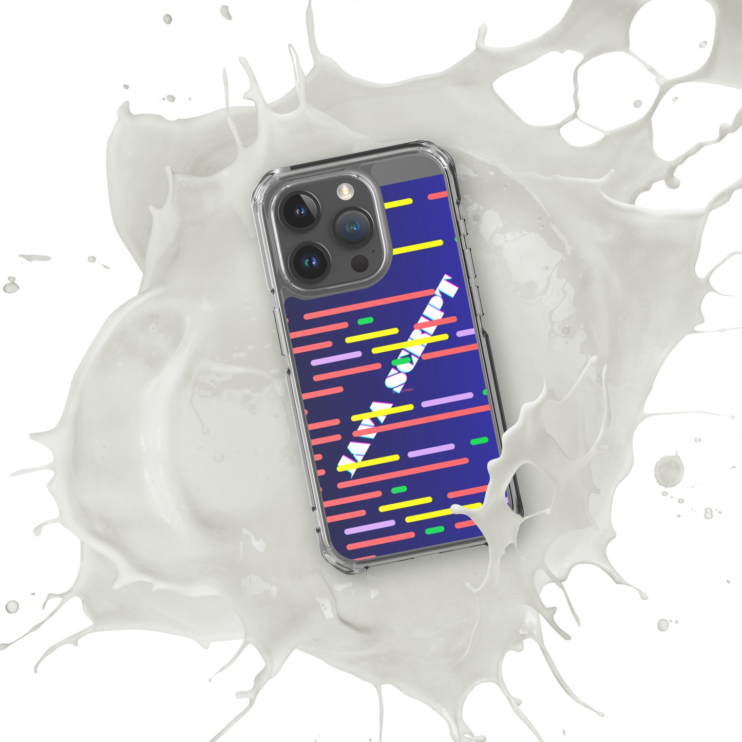 Digital Java Code Text. Computer Software , Java Scrip, CALMNESS DESIGNS, Creative Designer's, Clear Case for iPhone®