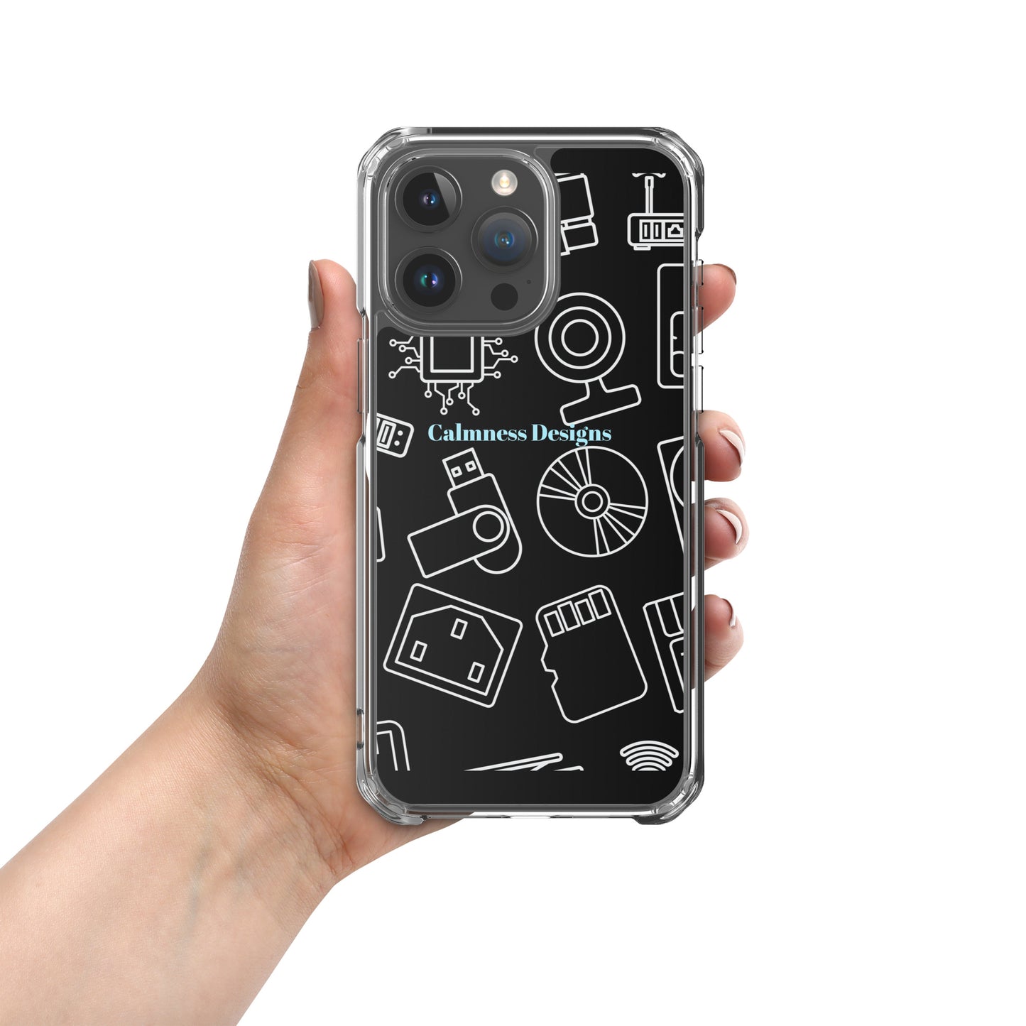 Computer Hardware's, Calmness Designs, Creative Designs, Clear Case for iPhone®