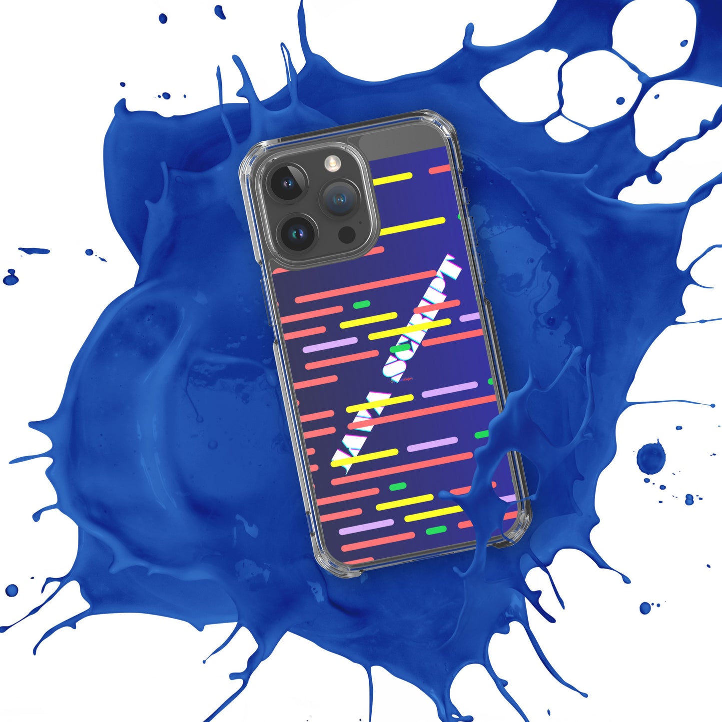 Digital Java Code Text. Computer Software , Java Scrip, CALMNESS DESIGNS, Creative Designer's, Clear Case for iPhone®