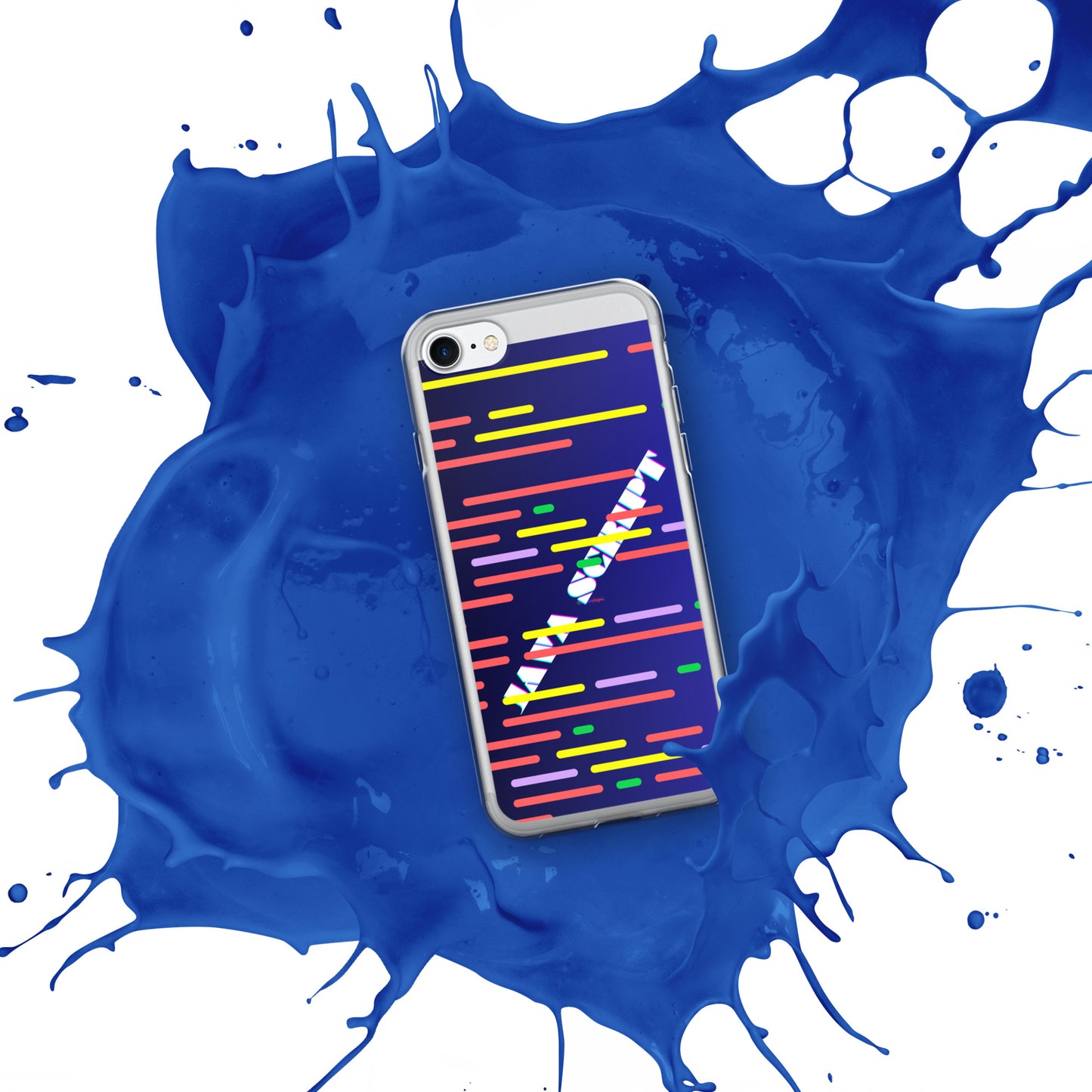 Digital Java Code Text. Computer Software , Java Scrip, CALMNESS DESIGNS, Creative Designer's, Clear Case for iPhone®