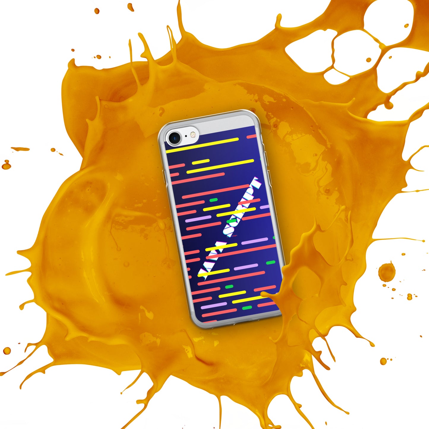 Digital Java Code Text. Computer Software , Java Scrip, CALMNESS DESIGNS, Creative Designer's, Clear Case for iPhone®