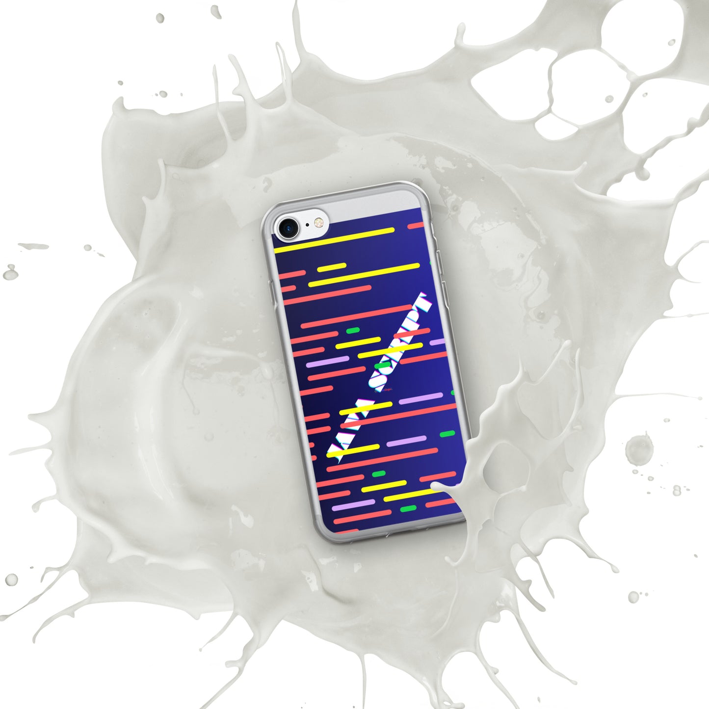 Digital Java Code Text. Computer Software , Java Scrip, CALMNESS DESIGNS, Creative Designer's, Clear Case for iPhone®
