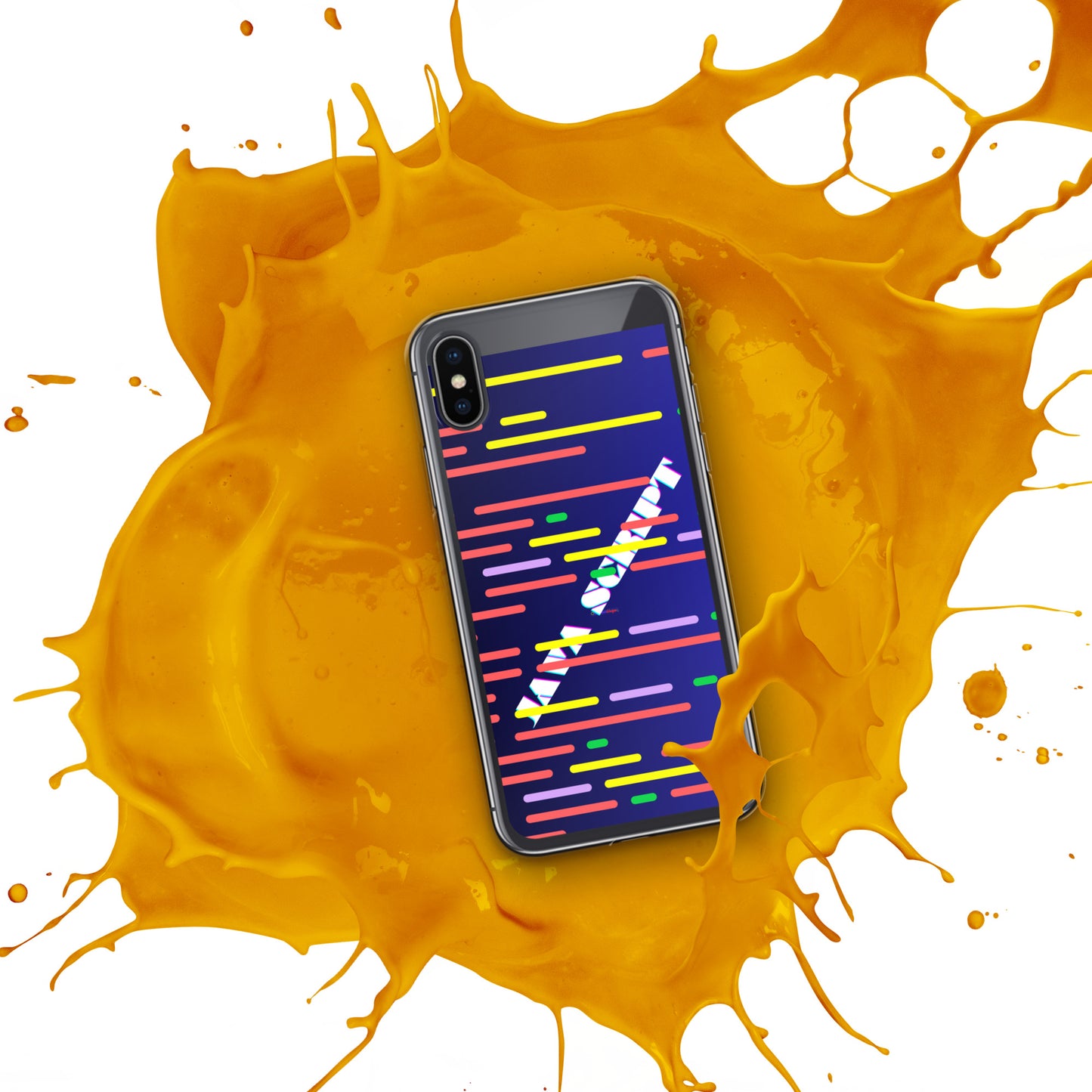 Digital Java Code Text. Computer Software , Java Scrip, CALMNESS DESIGNS, Creative Designer's, Clear Case for iPhone®
