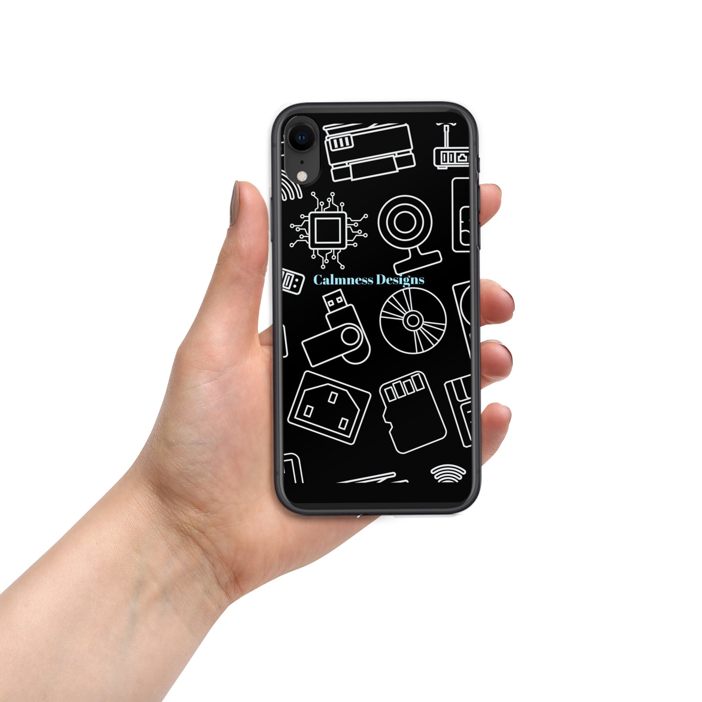 Computer Hardware's, Calmness Designs, Creative Designs, Clear Case for iPhone®
