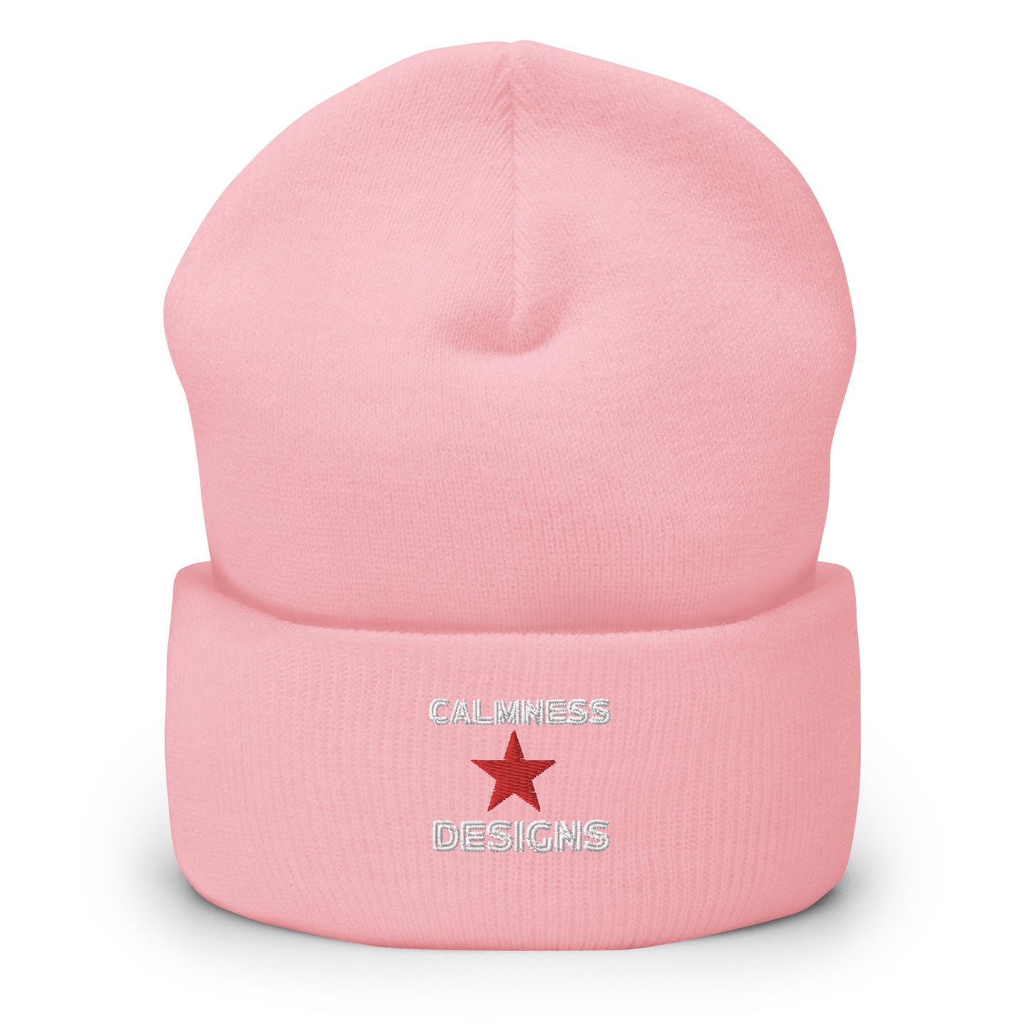 Calmness Designs, Star, Calmness Designs, Cuffed Beanie